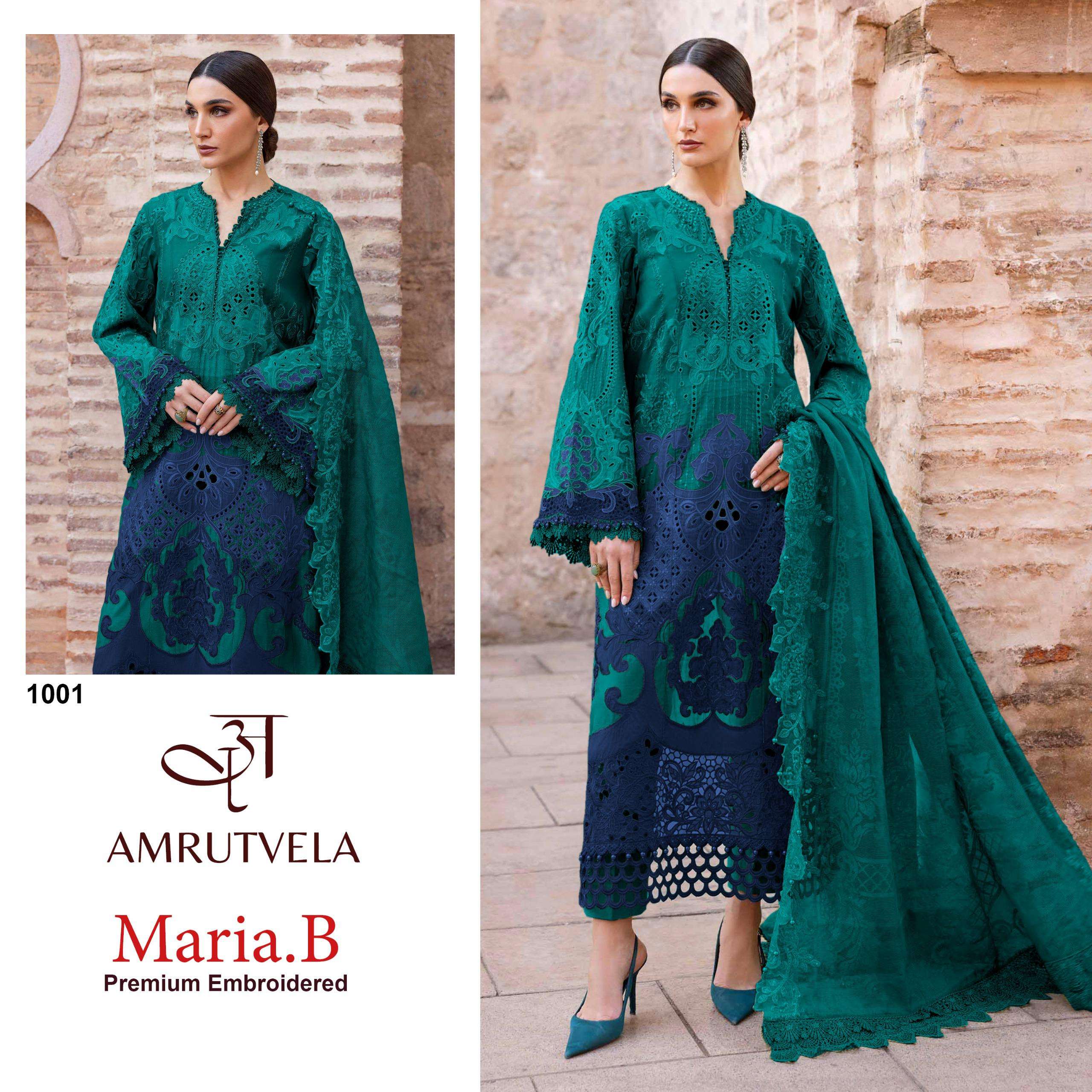 MARIA.B PREMIUM EMBROIDERED BY AMRUTVELA - 01