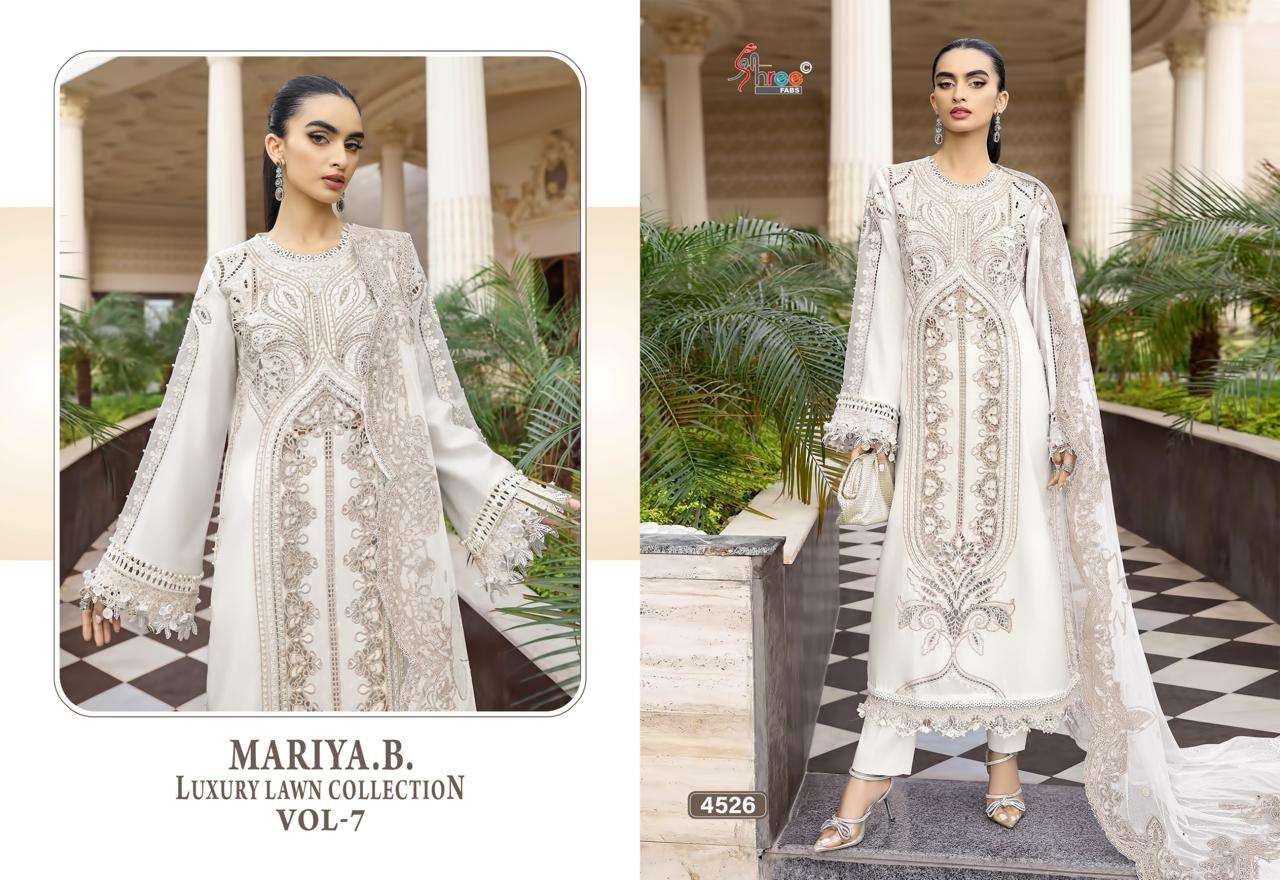 MARIYA B LUXURY LAWN COLLECTION VOL - 07 BY SHREE FABS - 05