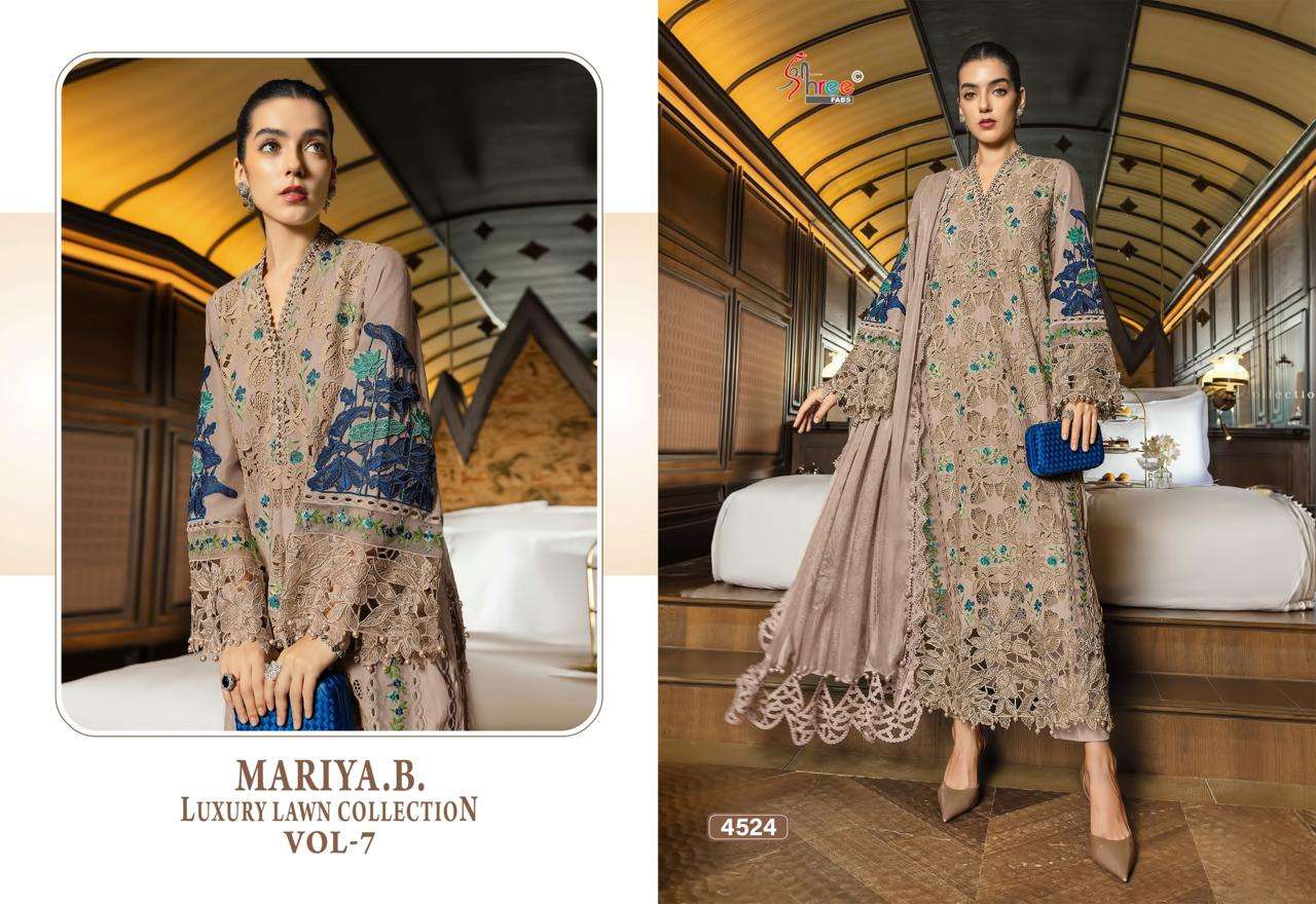 MARIYA B LUXURY LAWN COLLECTION VOL - 07 BY SHREE FABS - 06