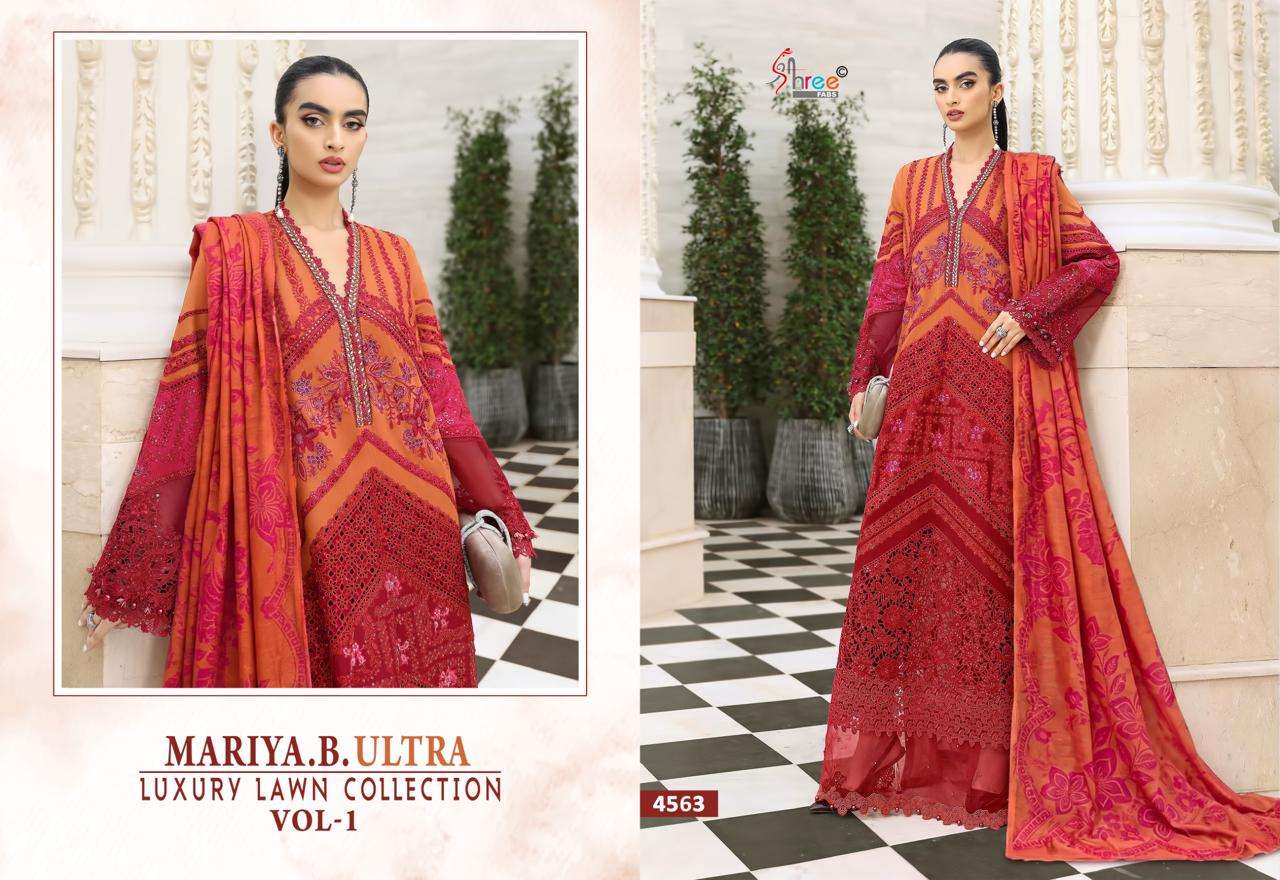 MARIYA B ULTRA LUXURY LAWN COLLECTION VOL - 01 BY SHREE FABS - 03