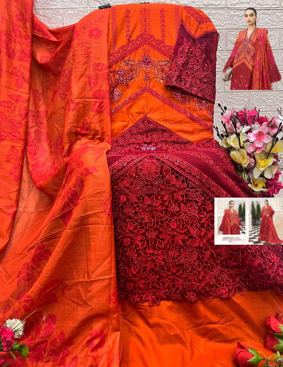 MARIYA B ULTRA LUXURY LAWN COLLECTION VOL - 01 BY SHREE FABS - 09