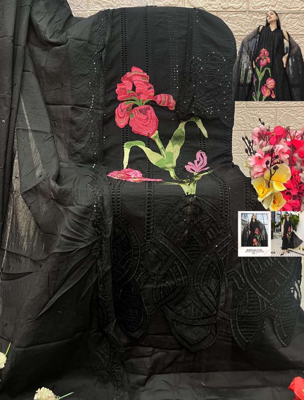 MARIYA B ULTRA LUXURY LAWN COLLECTION VOL - 01 BY SHREE FABS - 11