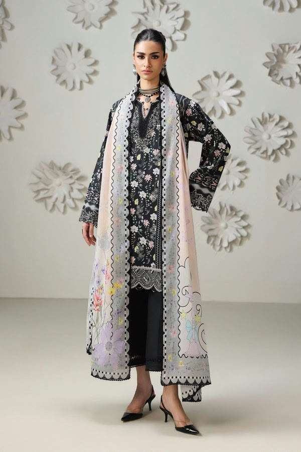 Q PRINTS LAWN COLLECTION VOL - 01 BY QALAMKAR - 10
