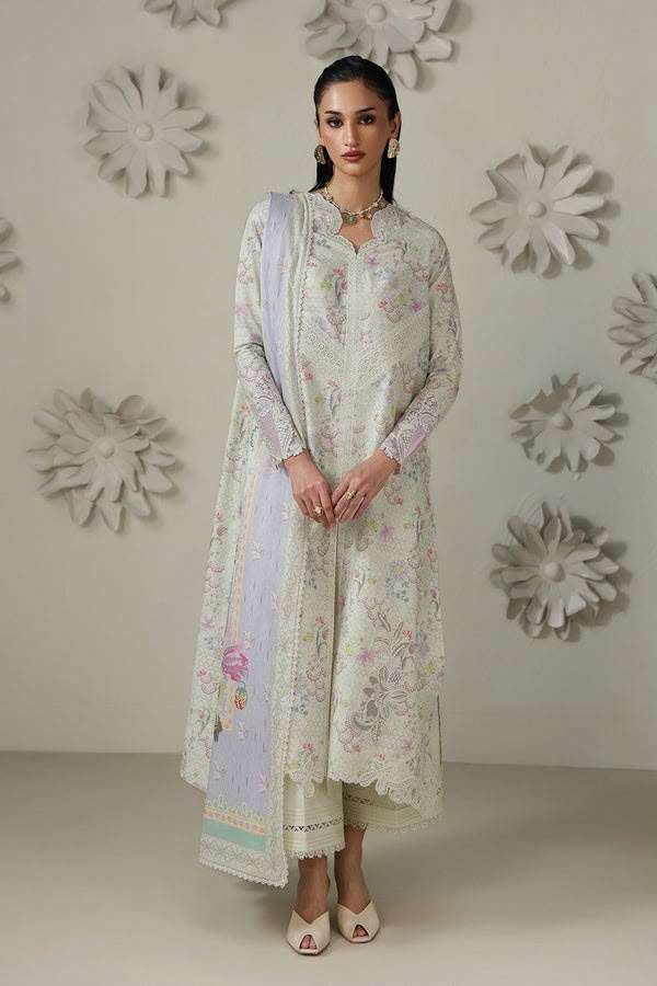 Q PRINTS LAWN COLLECTION VOL - 01 BY QALAMKAR - 16