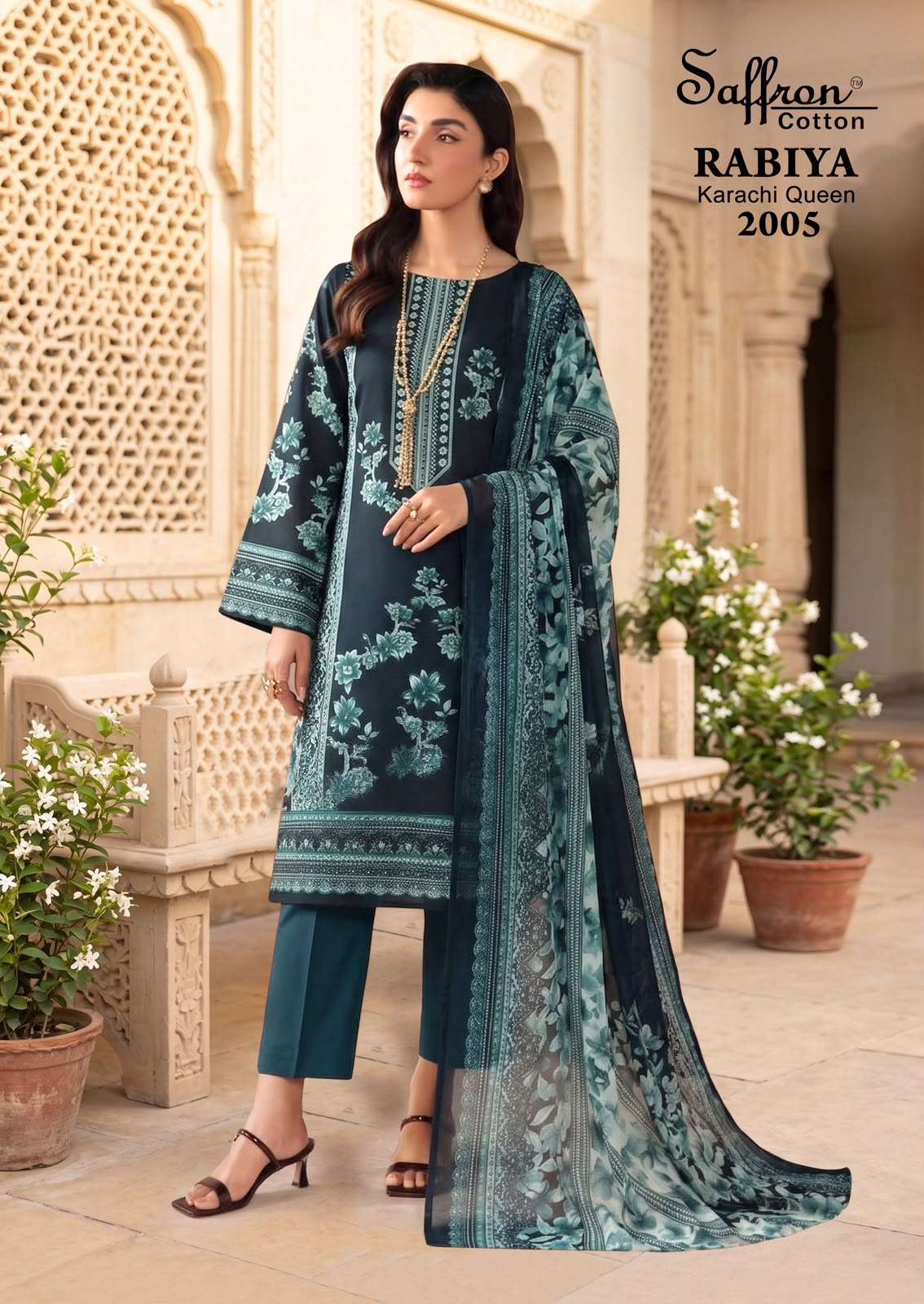RABIYA KARACHI QUEEEN VOL - 02 BY SAFFRON COTTON - 05