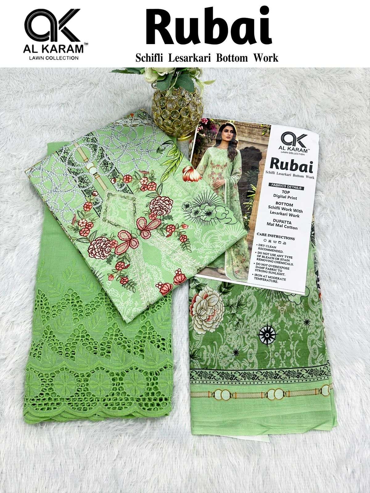 RUBAI BY AL KARAM LAWN COLLECTION - 07