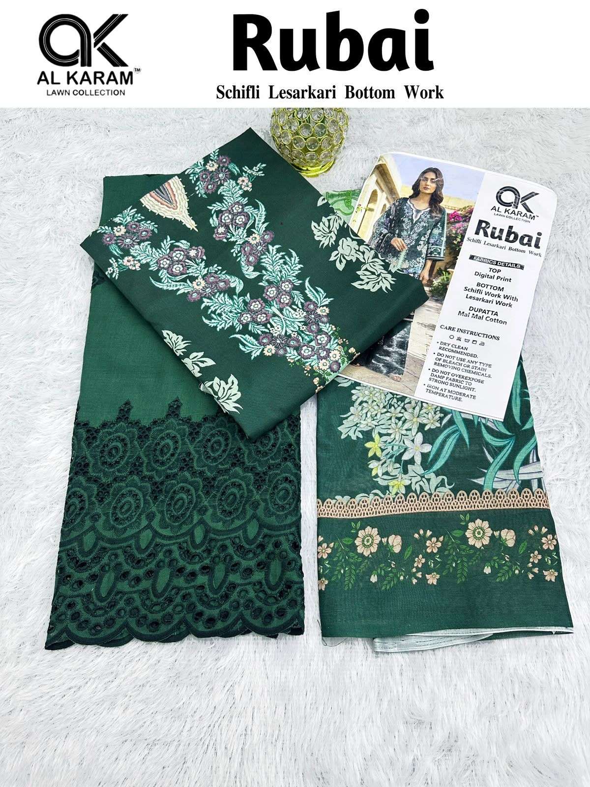 RUBAI BY AL KARAM LAWN COLLECTION - 09