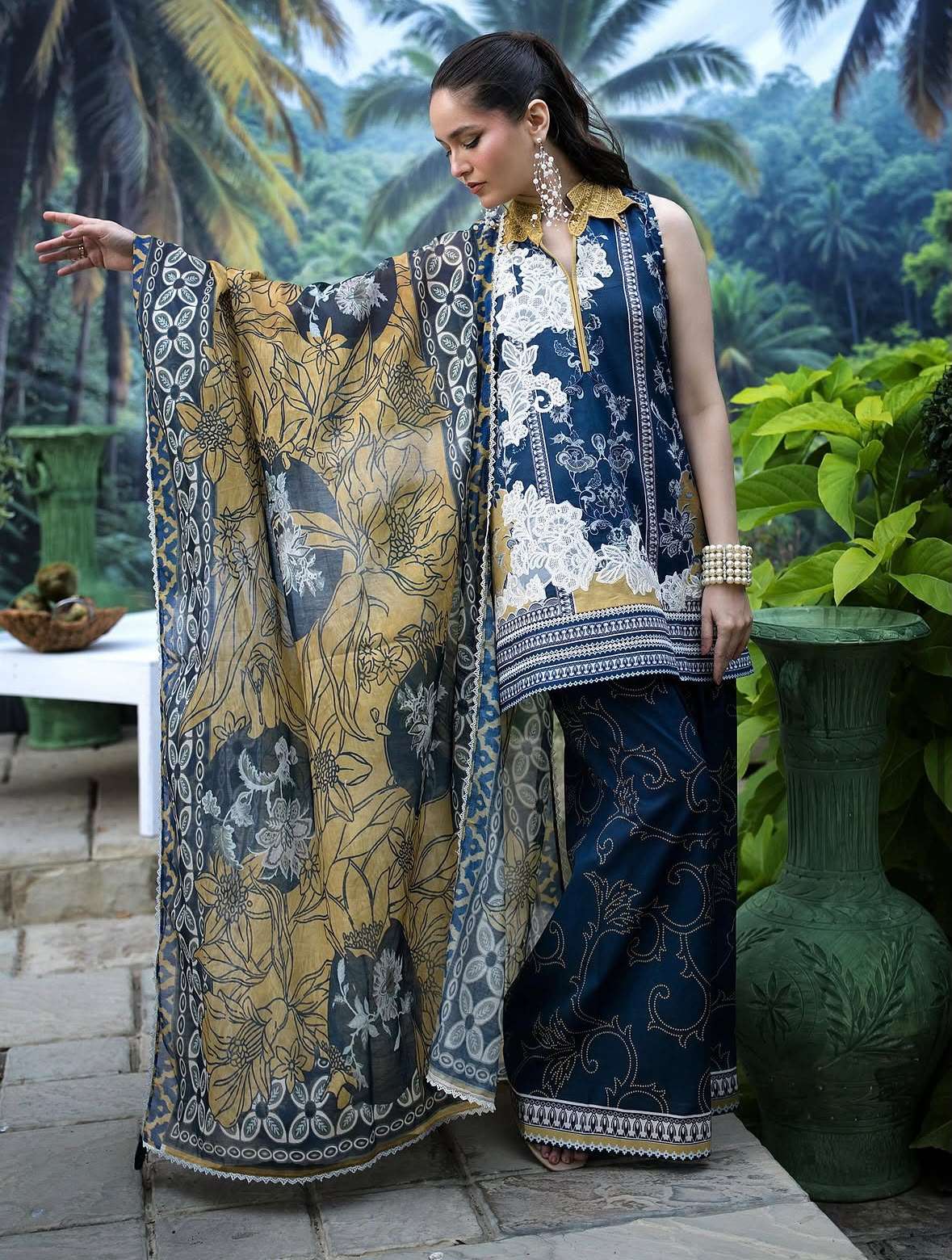 AYESHA IBRAHIM LUXURY LAWN EMBROIDERED COLLECTION BY REGALIA - 05