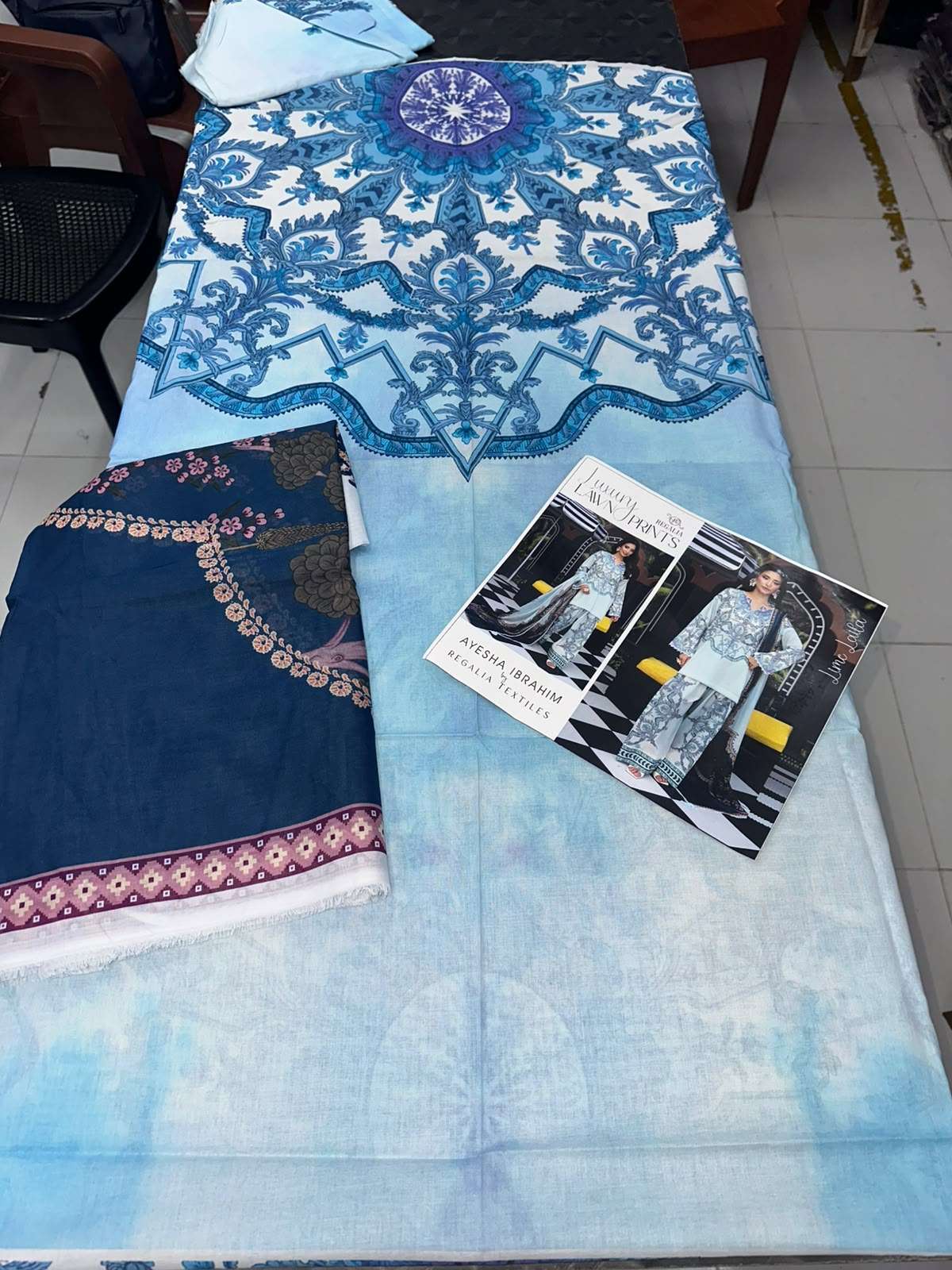 AYESHA IBRAHIM LUXURY LAWN PRINTS BY REGALIA - 14