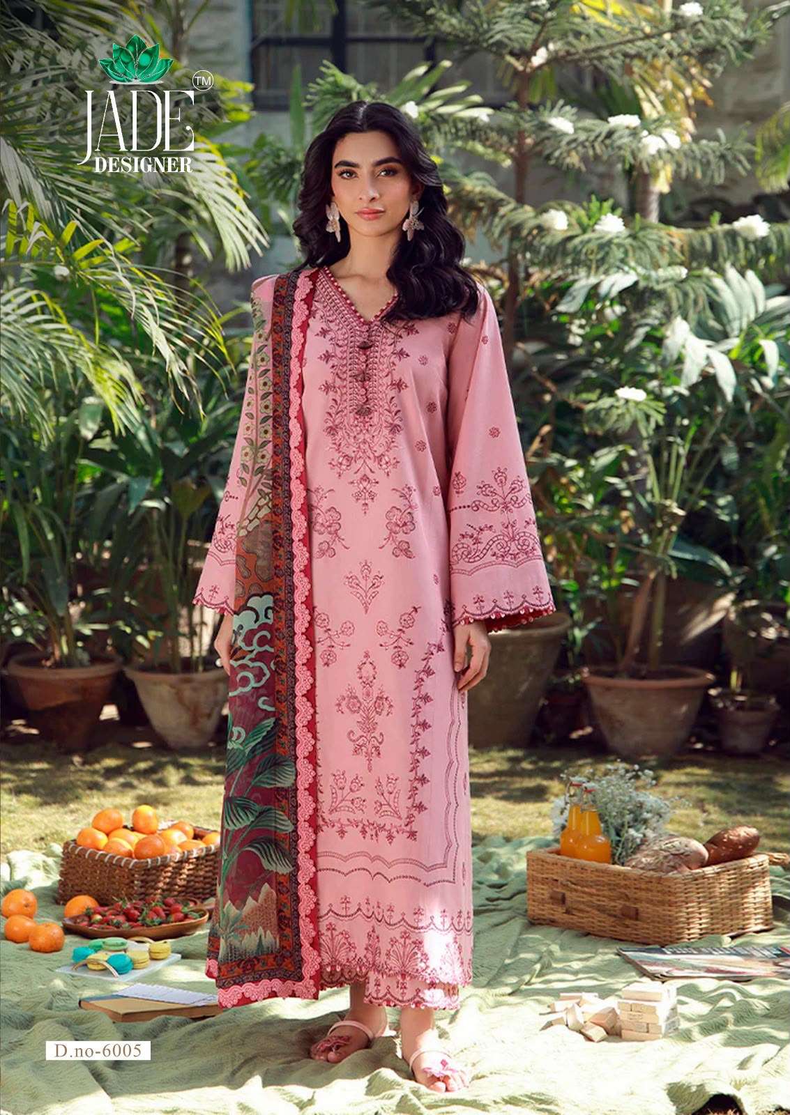 AYESHA ZARA VOL - 06 HEAVY LAWN COTTON BY JADE - 05