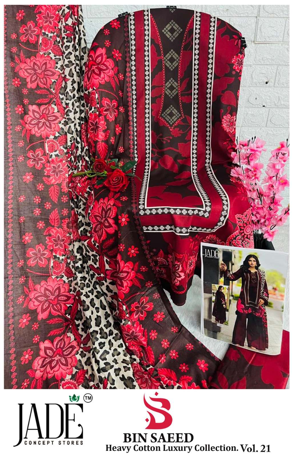 BIN SAEED HEAVY COTTON LUXURY COLLECTION VOL - 21 BY JADE CONCEPT STORES - 11