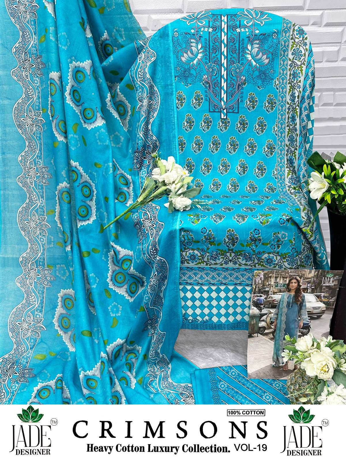 CRIMSONS HEAVY COTTON LUXURY COLLECTION VOL - 19 OPEN PIC BY JADE DESIGNER - 06