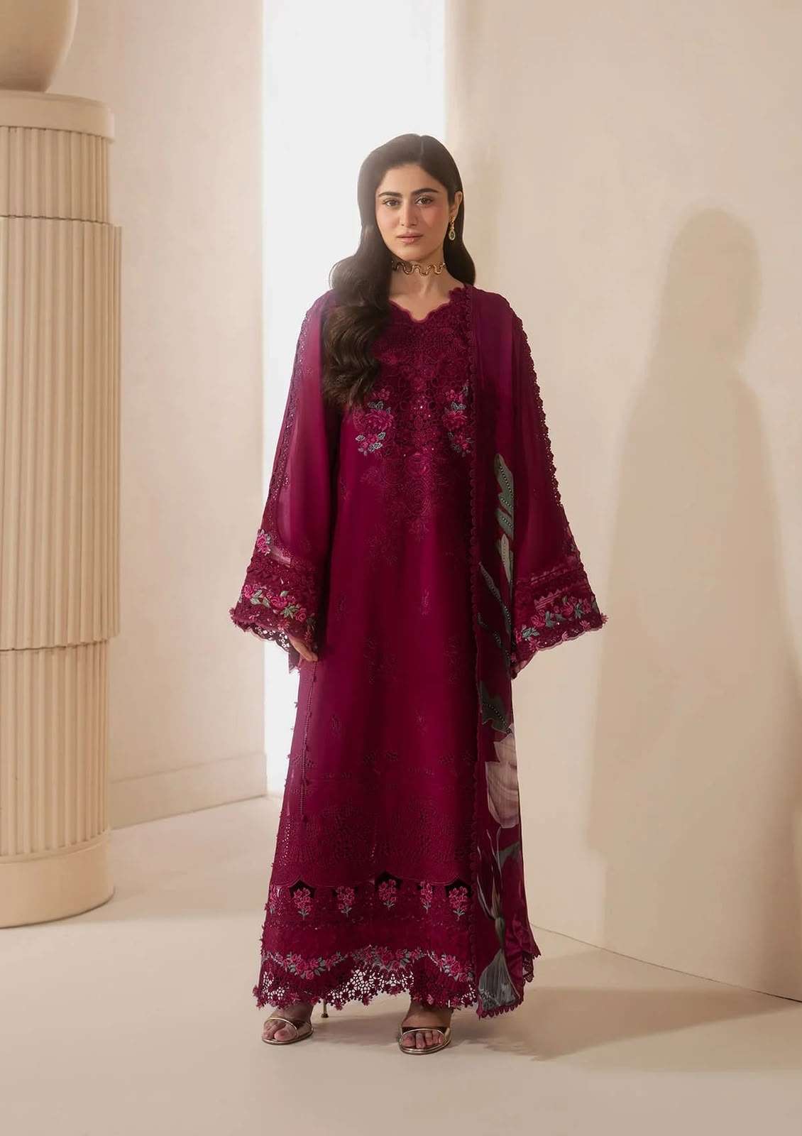 ELAF E. CRAFT LAWN COLLECTION OPEN & MODEL PICS BY ELAF PREMIUM - 12