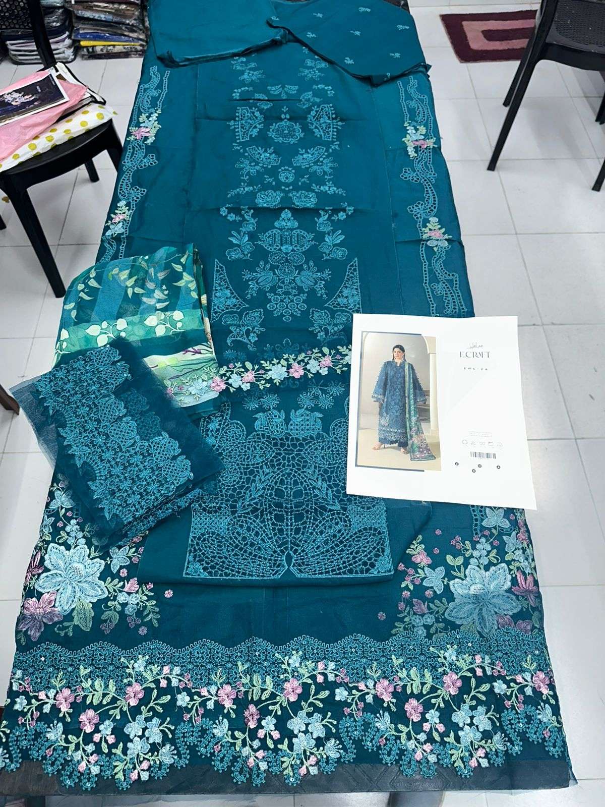 ELAF E. CRAFT LAWN COLLECTION OPEN & MODEL PICS BY ELAF PREMIUM - 24
