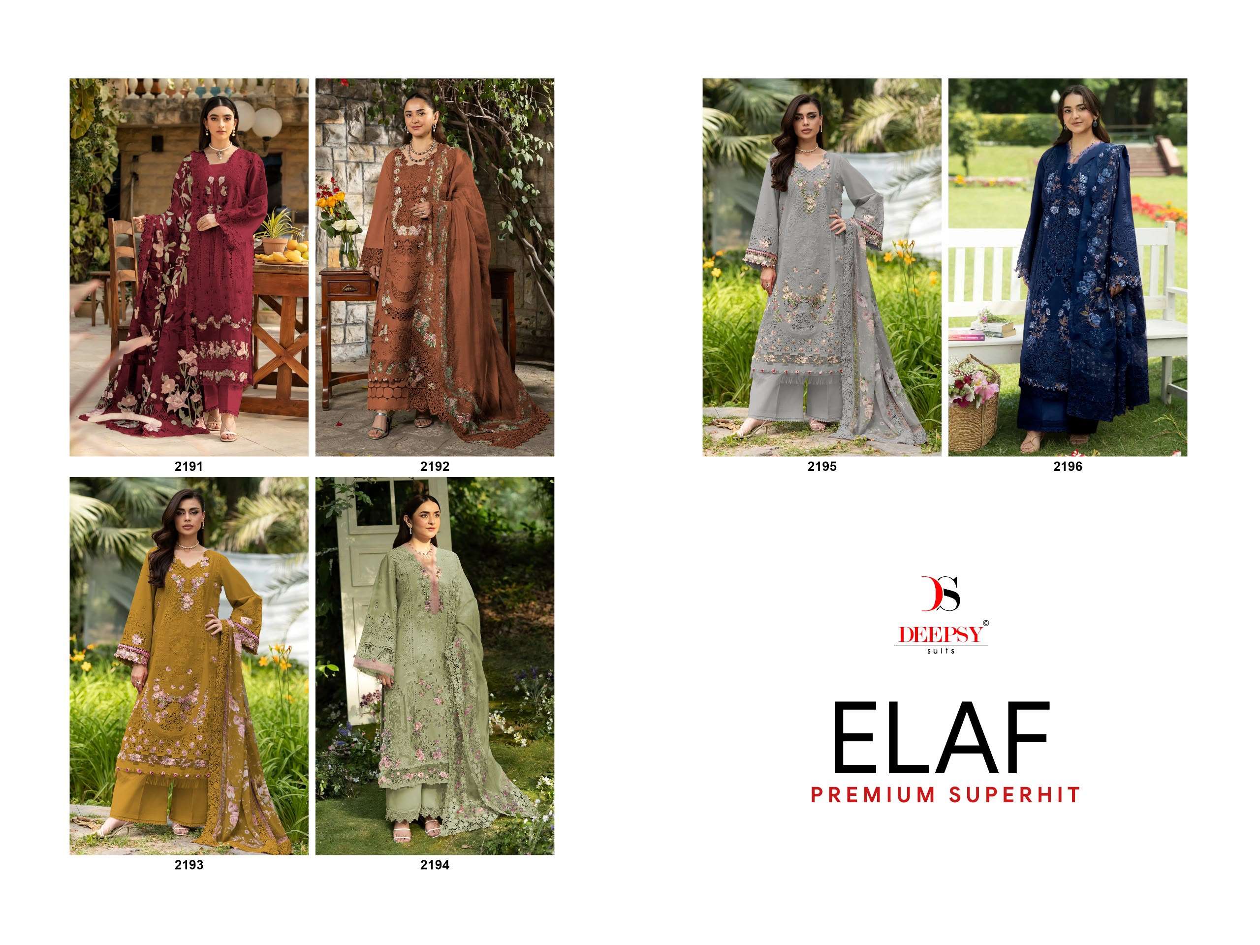 ELAF PREMIUM SUPER HIT BY DEEPSY SUITS - 01 - 06