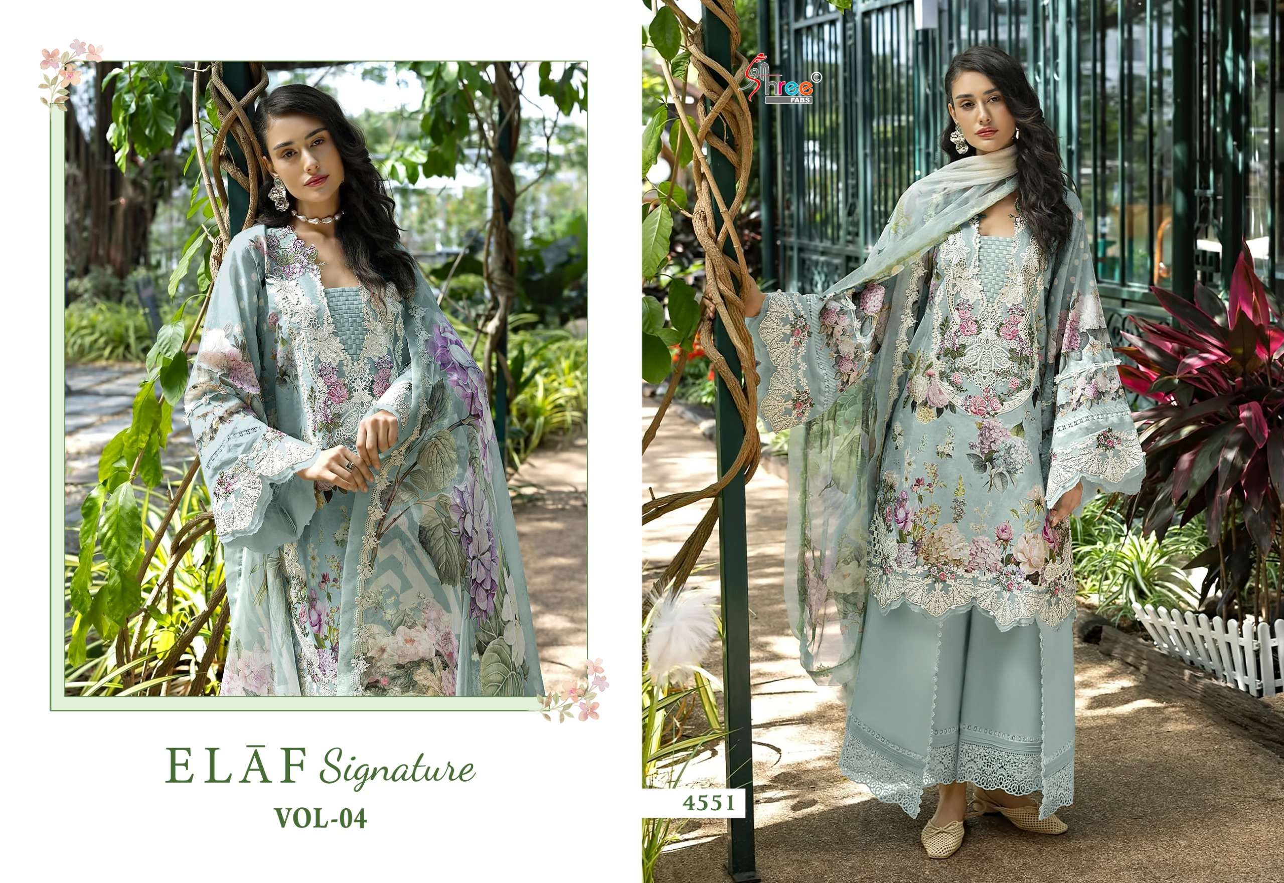 ELAF SIGNATURE VOL - 04 BY SHREE FABS - 01