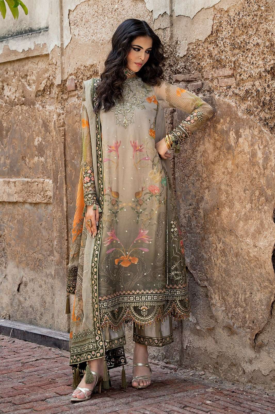EMBROIDERED CHIFFON COLLECTION VOL - 01 BY CHARIZMA - 05