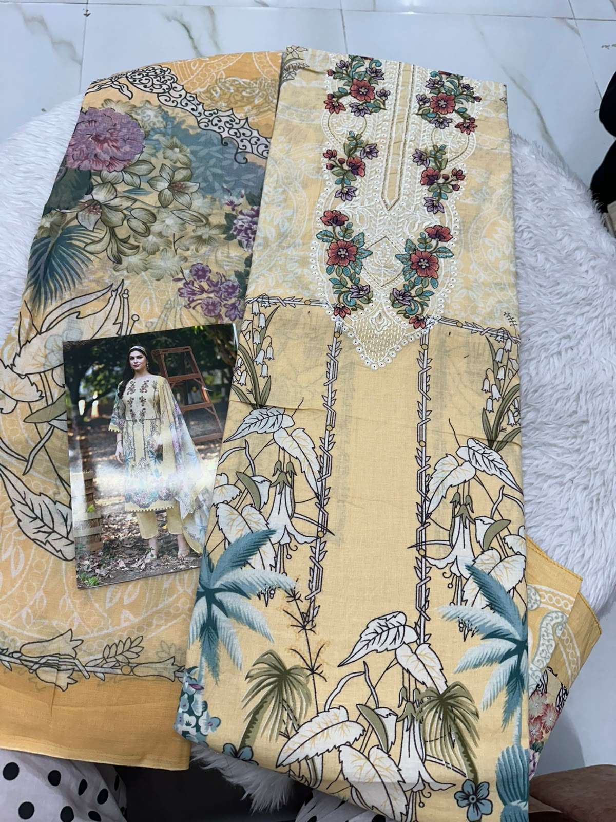 Falah Premium Cotton Collection - 02 Code - 50124 By Falah Designer Suits - 04