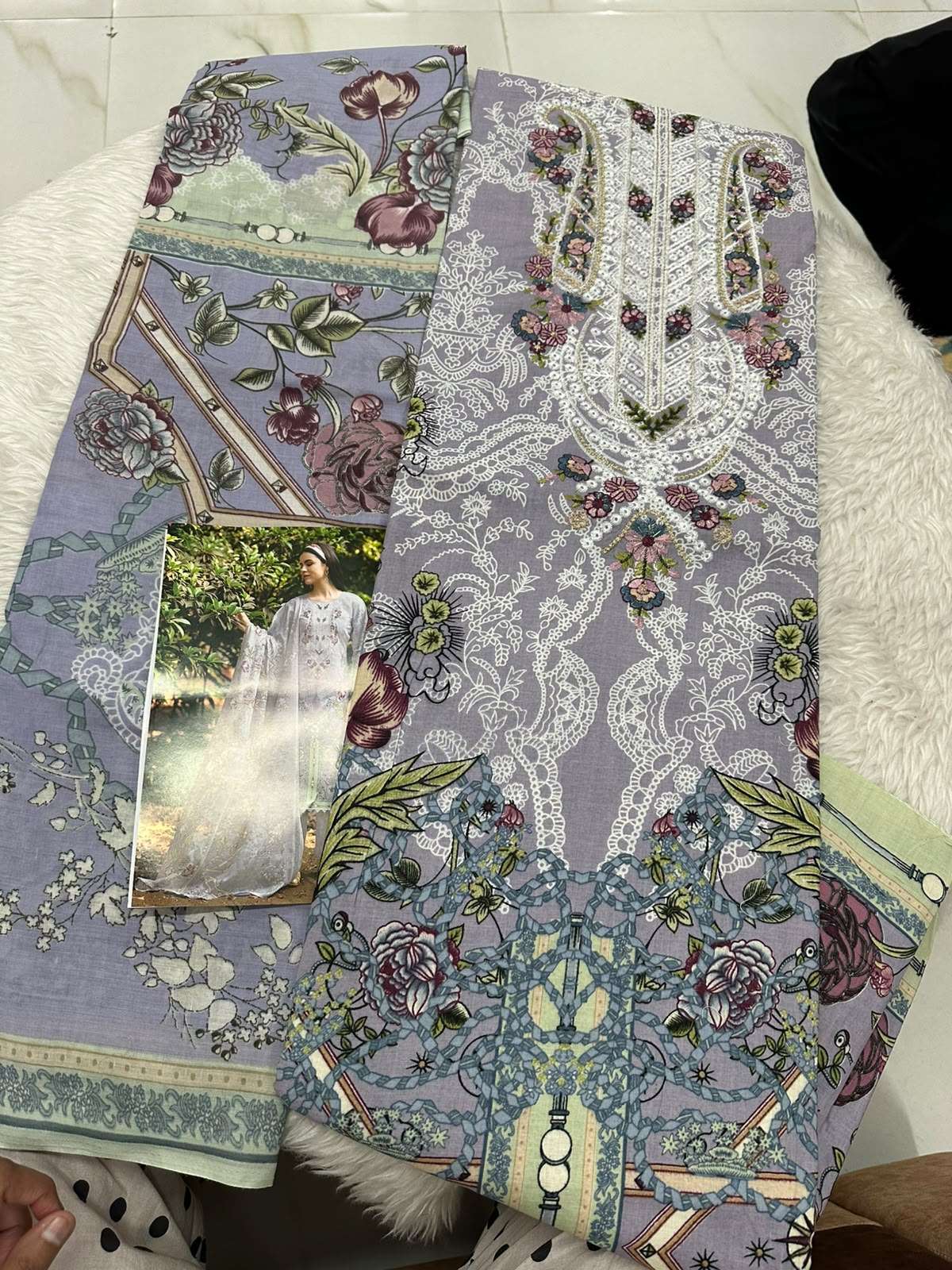 Falah Premium Cotton Collection - 02 Code - 50124 By Falah Designer Suits - 06