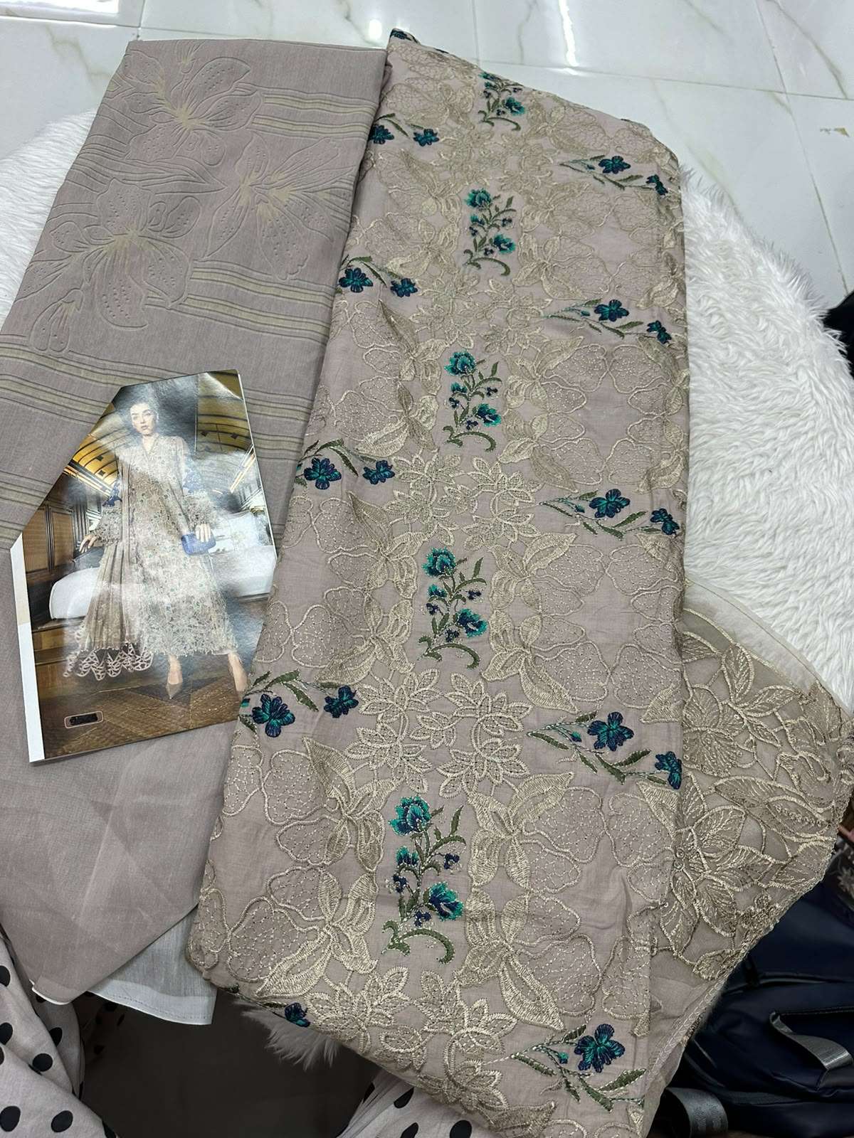 Falah Premium Cotton Collection Code - 50125 By Falah Designer Suits - 06