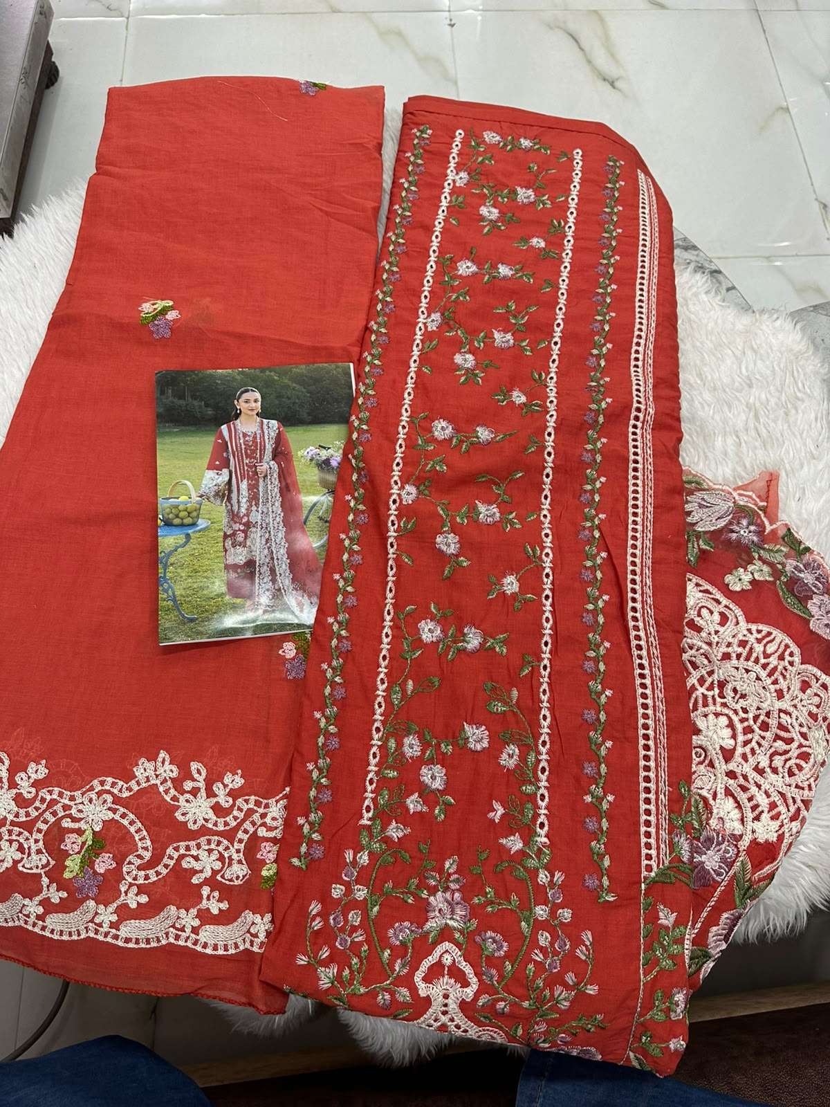Falah Premium Cotton Collection Code - 50137 By Falah Designer Suits - 01