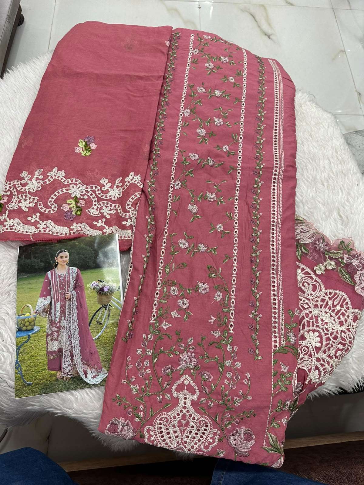Falah Premium Cotton Collection Code - 50137 By Falah Designer Suits - 02