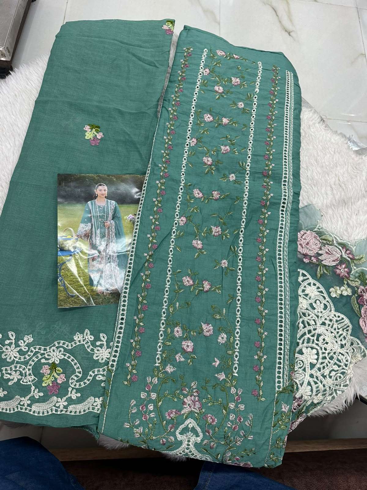 Falah Premium Cotton Collection Code - 50137 By Falah Designer Suits - 05