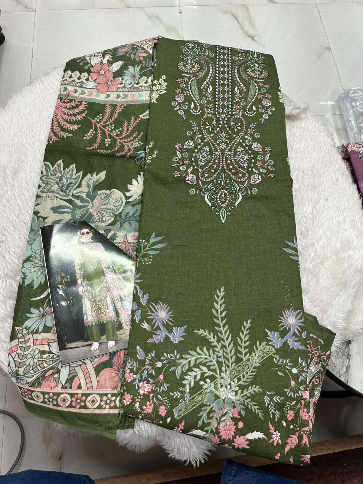 Falah Premium Cotton Collection Code - 50139 By Falah Designer Suits - 05