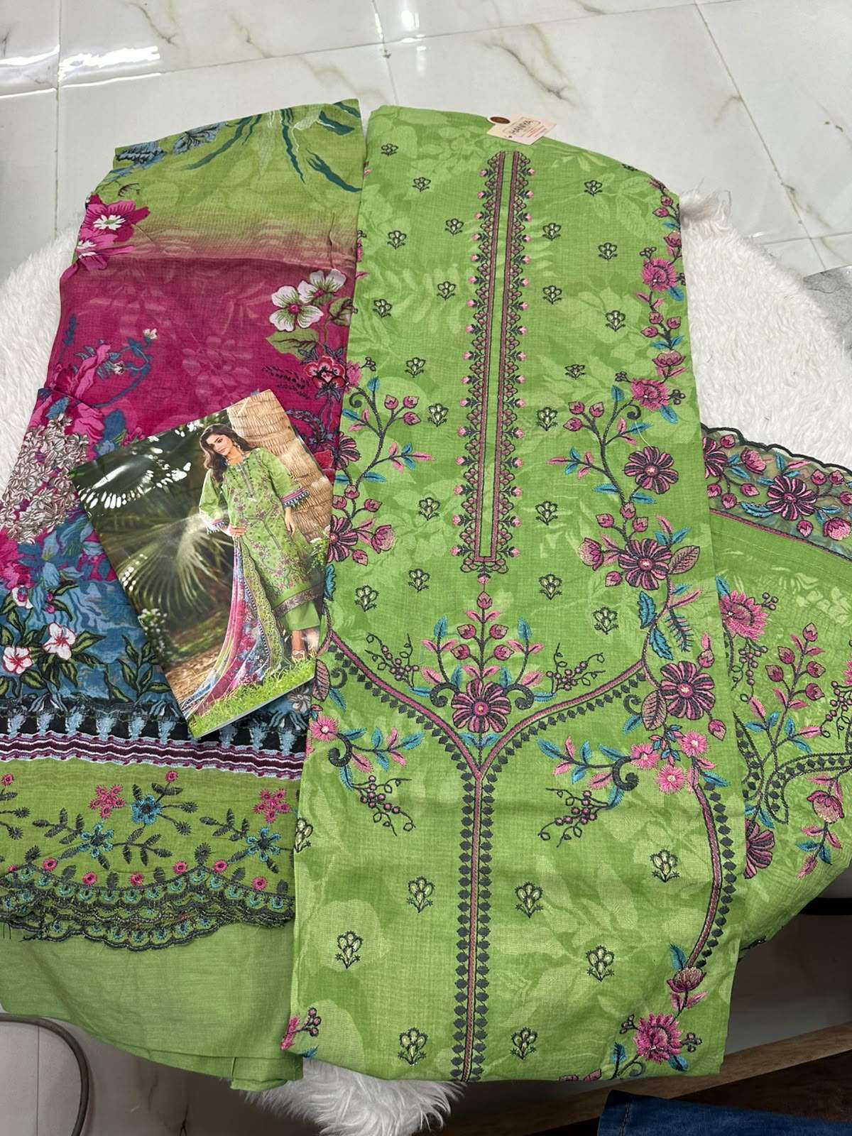 Falah Premium Cotton Collection Code - 50140 By Falah Designer Suits - 01