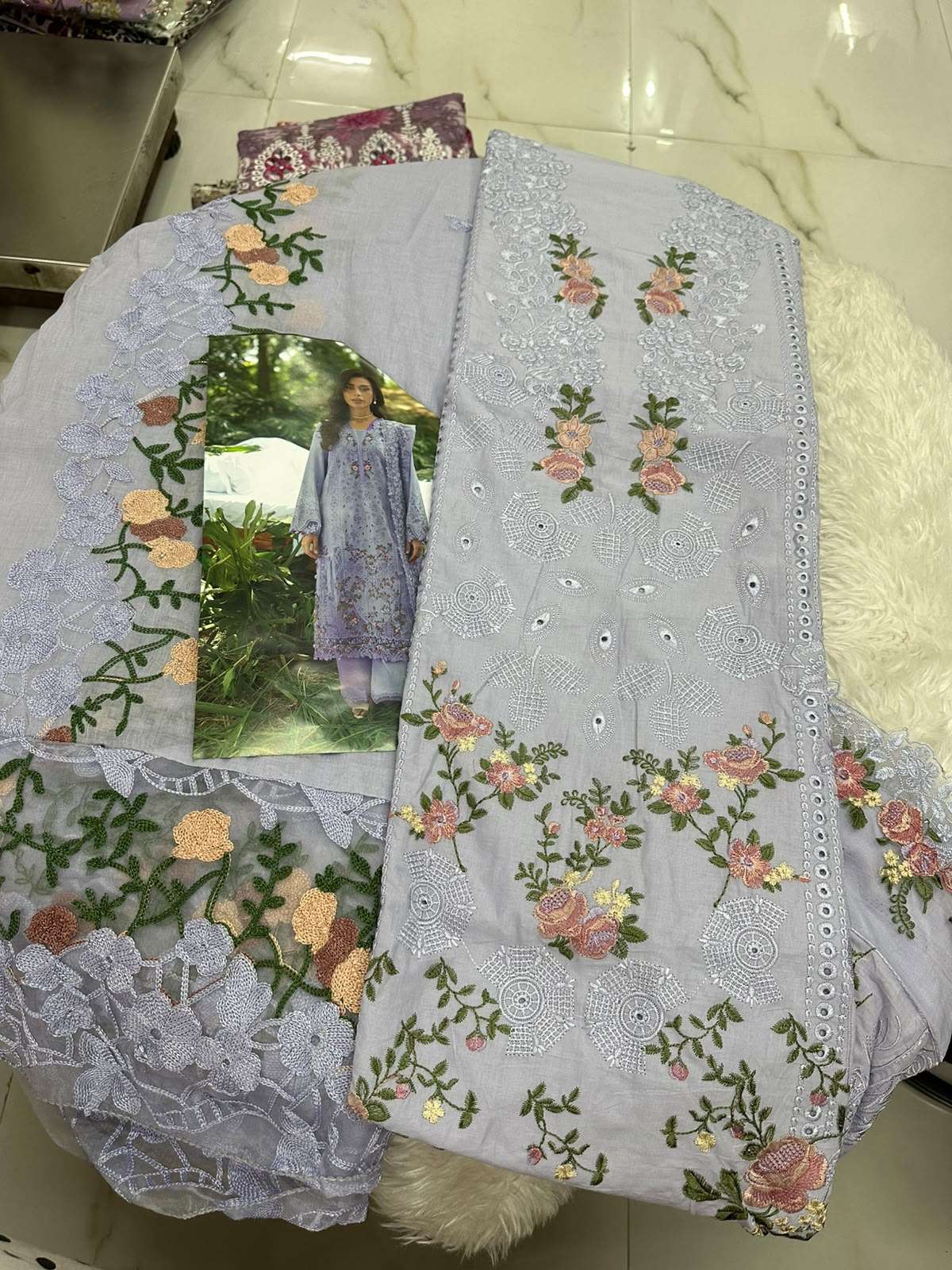 Falah Premium Cotton Collection Code - 50145 By Falah Designer Suits - 05