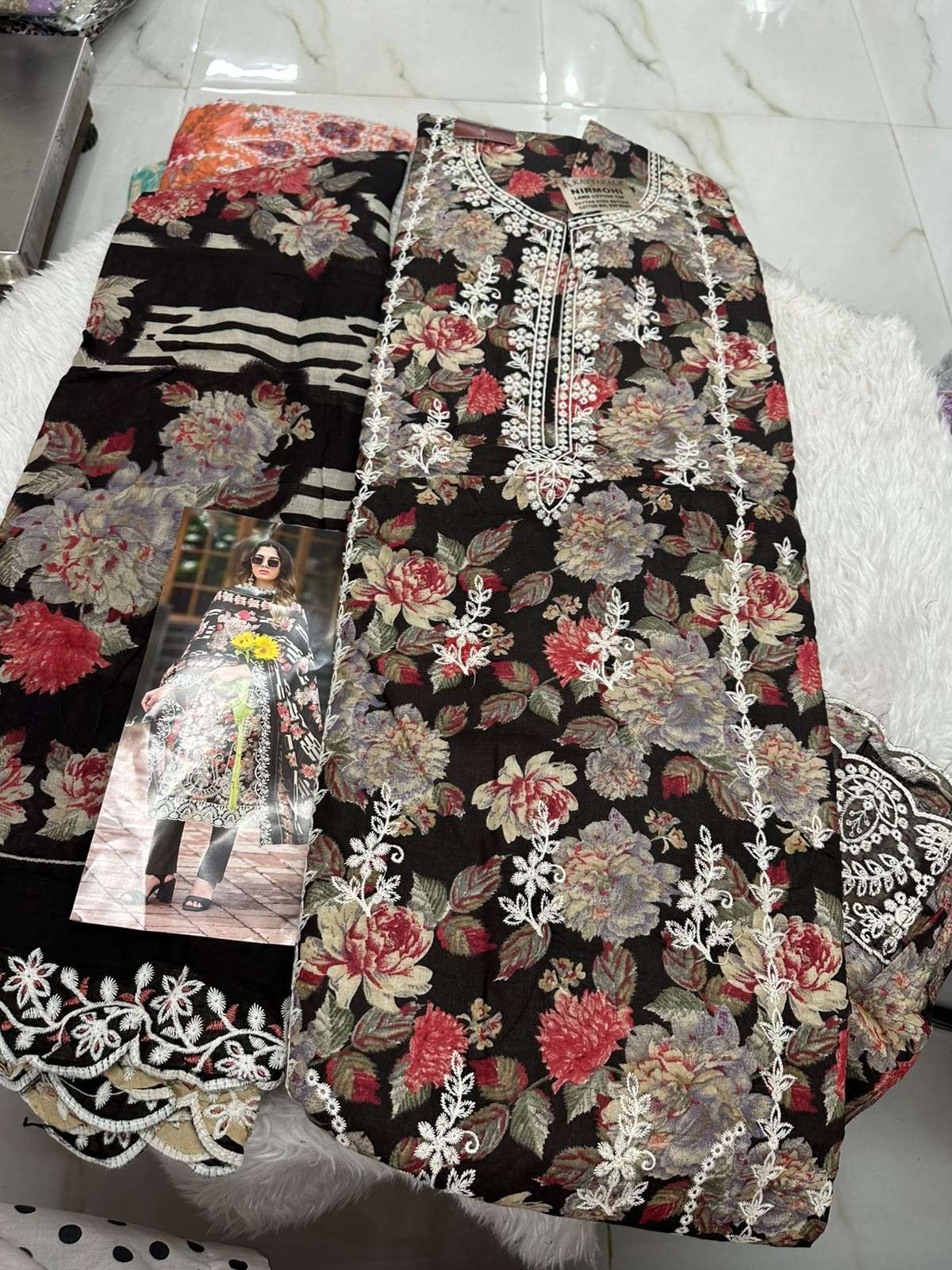 Falah Premium Cotton Collection Code - 50147 By Falah Designer Suits - 05