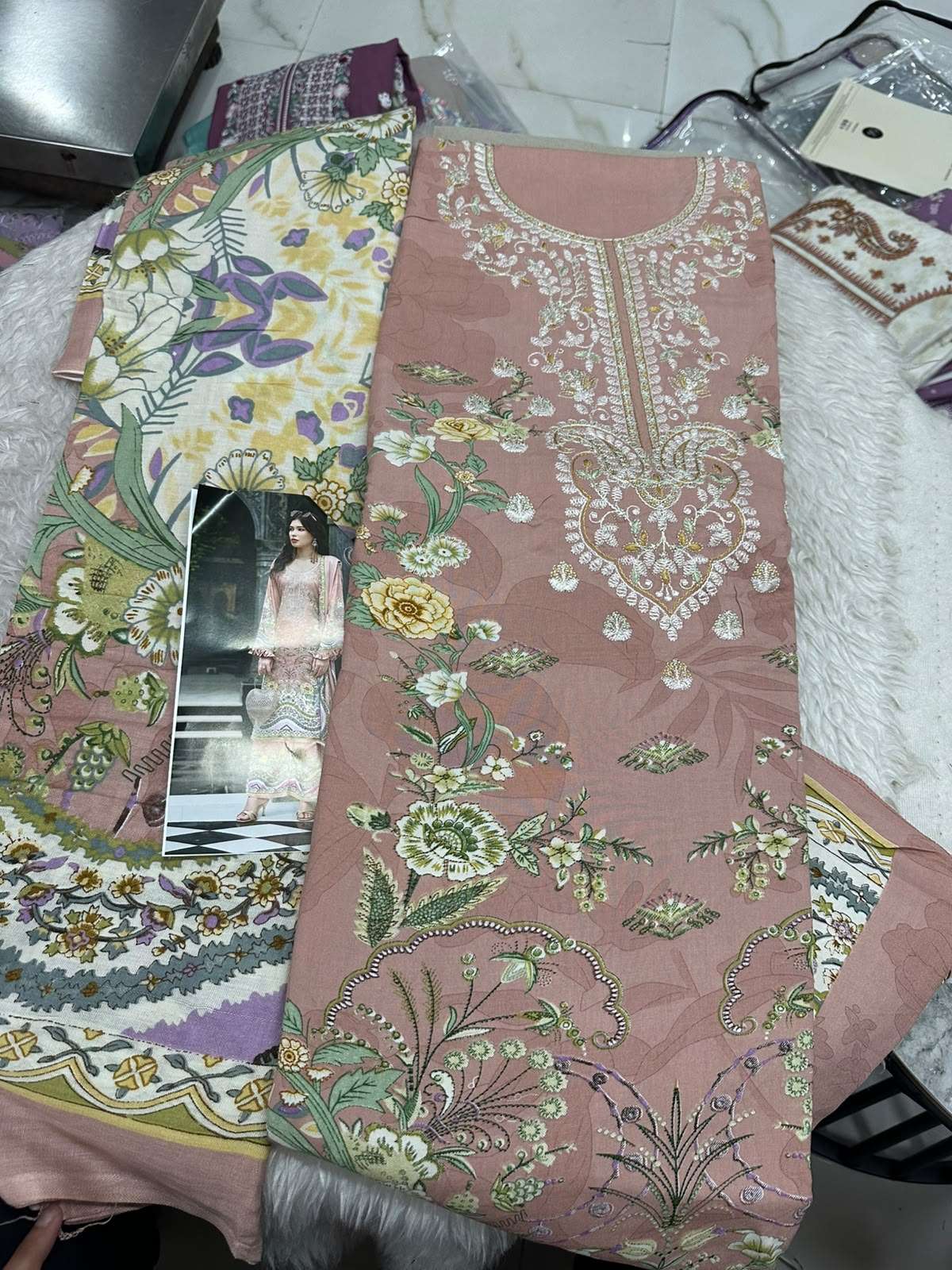 Falah Premium Cotton Collection Code - 50152 By Falah Designer Suits - 02