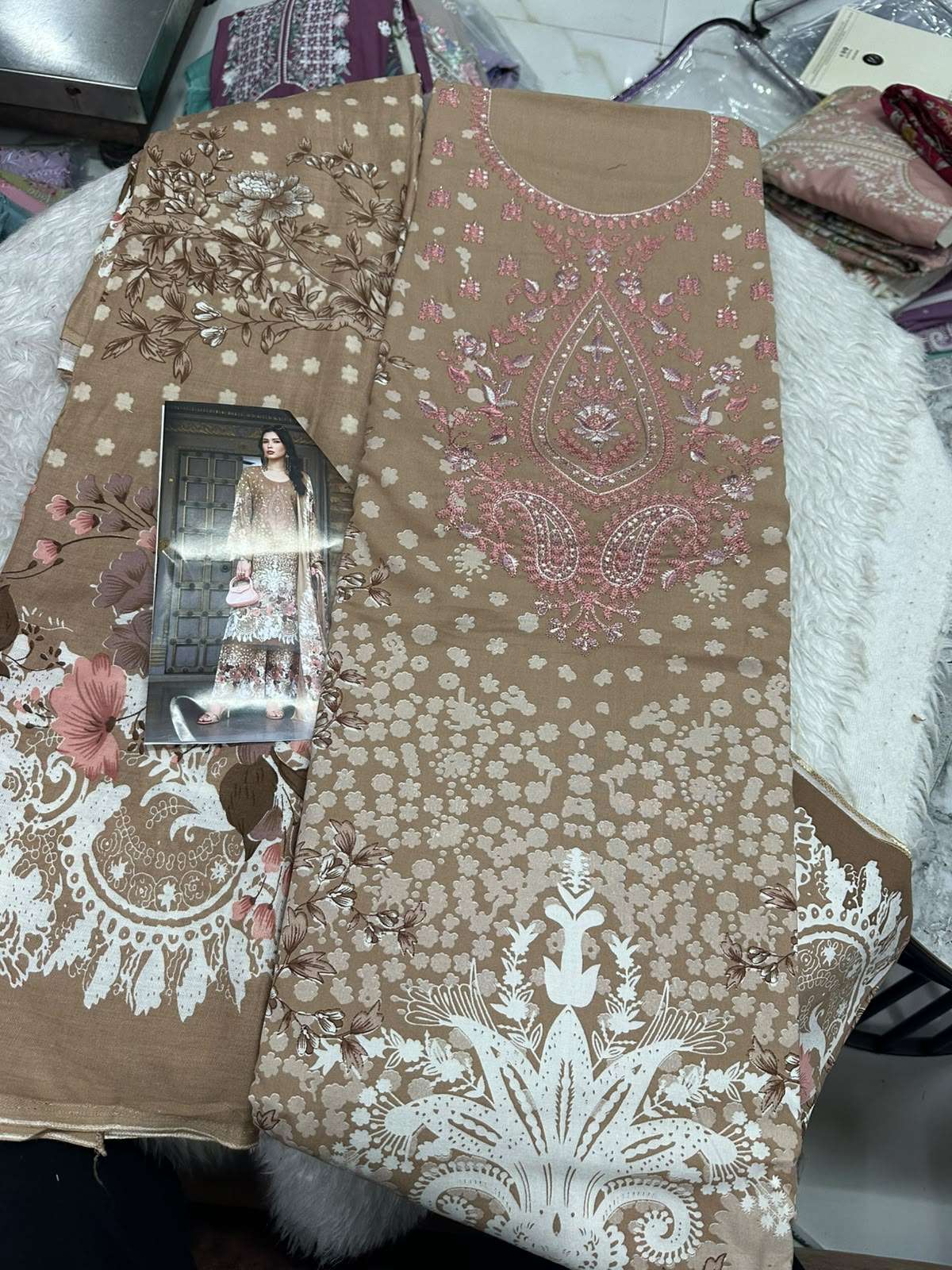 Falah Premium Cotton Collection Code - 50152 By Falah Designer Suits - 06