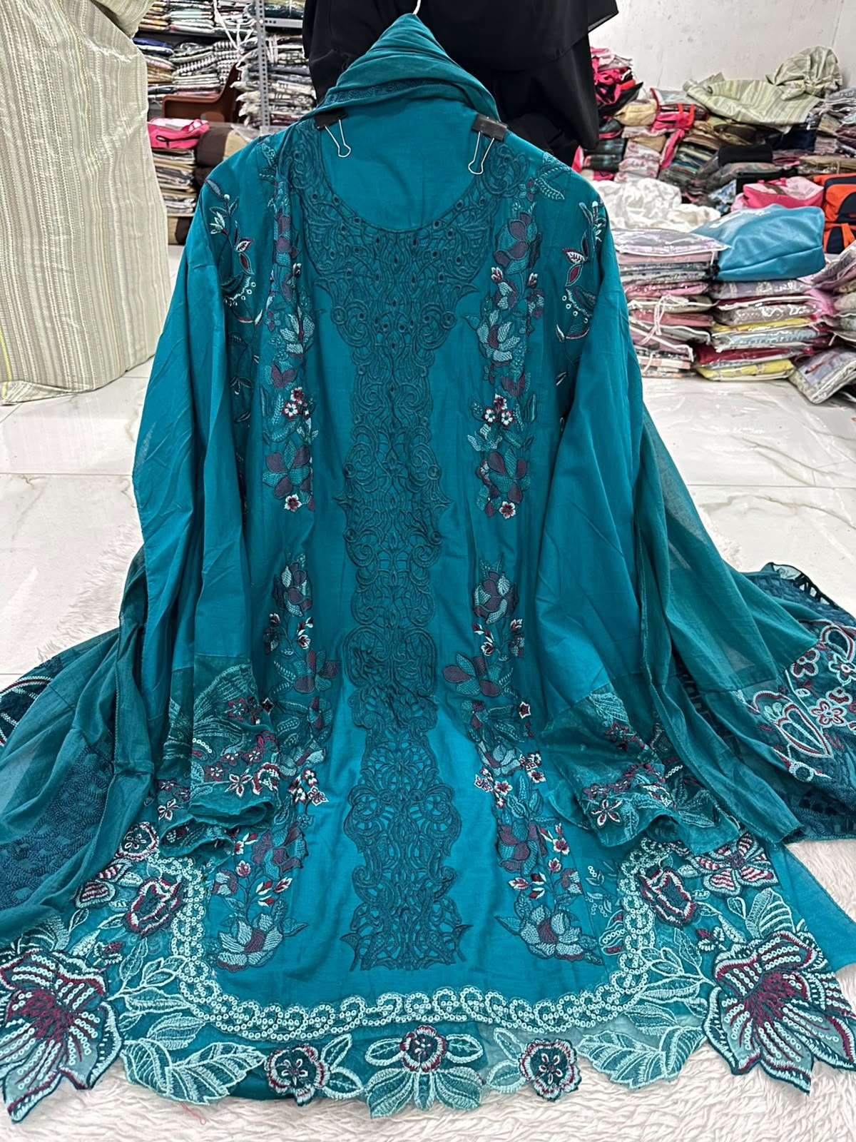 Falah Premium Party Wear Pure Cotton Collection Code - NOP55 By Falah Designer Suit - 09