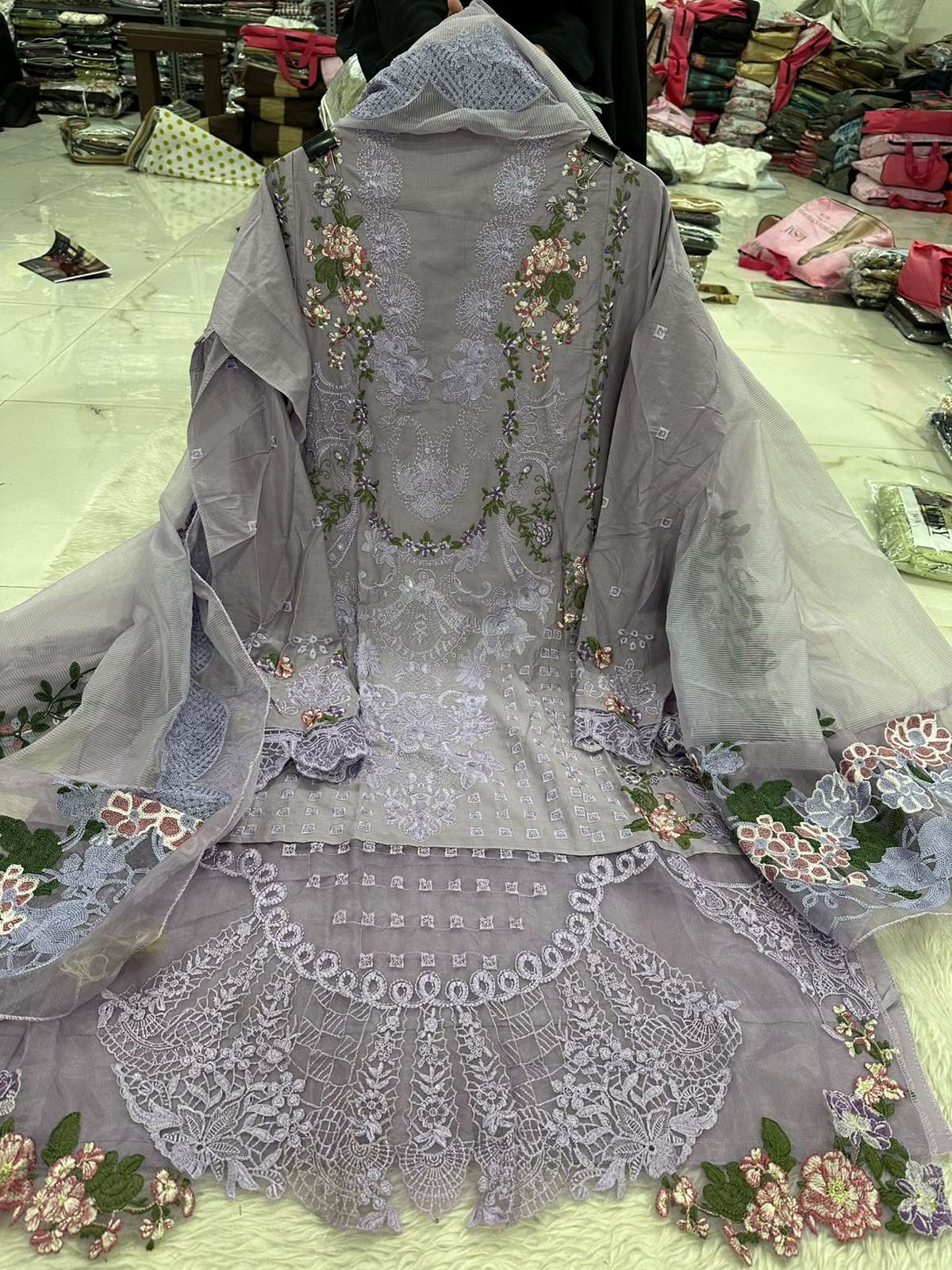 Falah Premium Pure Cotton Collection Code - NOP41 By Falah Designer Suits - 05