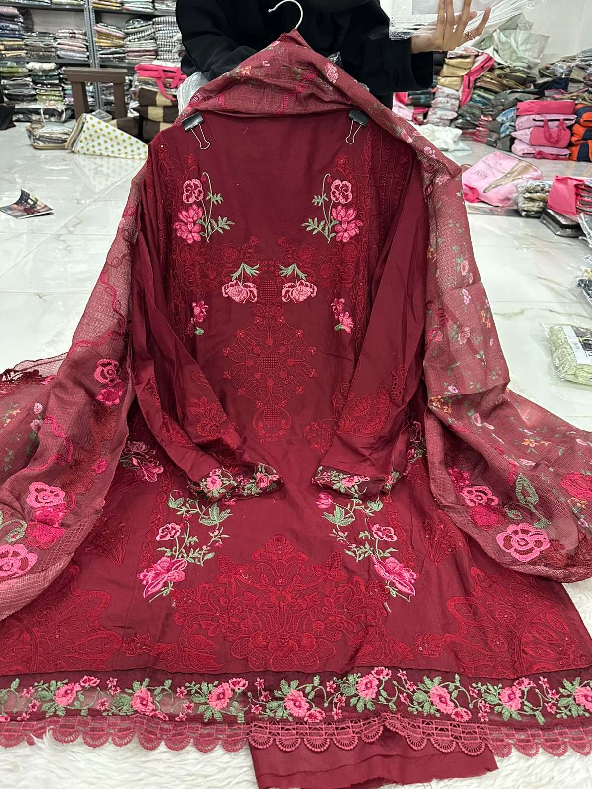 Falah Premium Pure Cotton Collection Code - NOP41 By Falah Designer Suits - 07
