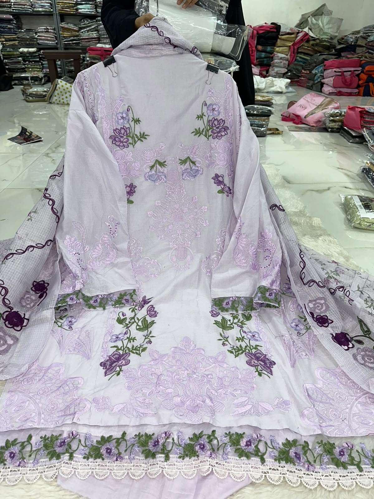 Falah Premium Pure Cotton Collection Code - NOP41 By Falah Designer Suits - 10