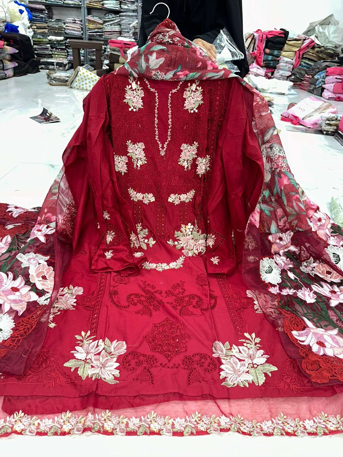 Falah Premium Pure Cotton Collection Code - NOP41 By Falah Designer Suits - 14