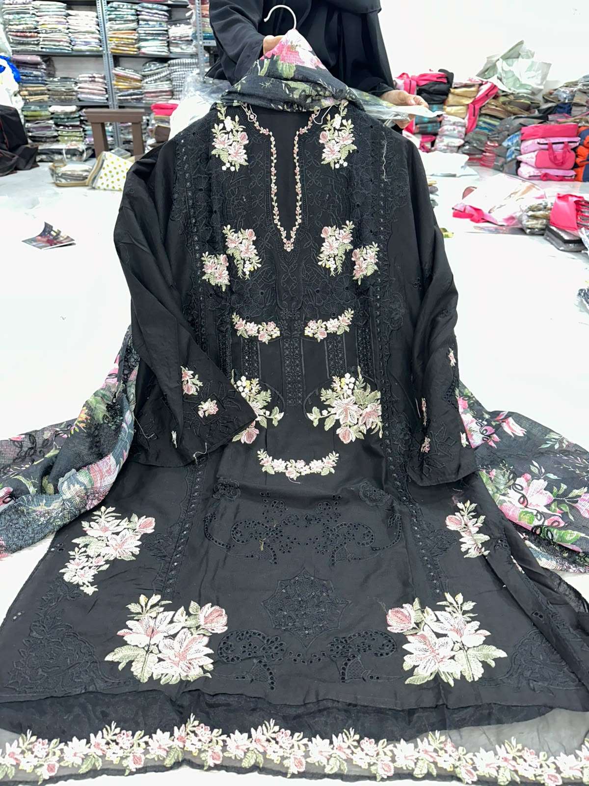 Falah Premium Pure Cotton Collection Code - NOP41 By Falah Designer Suits - 16