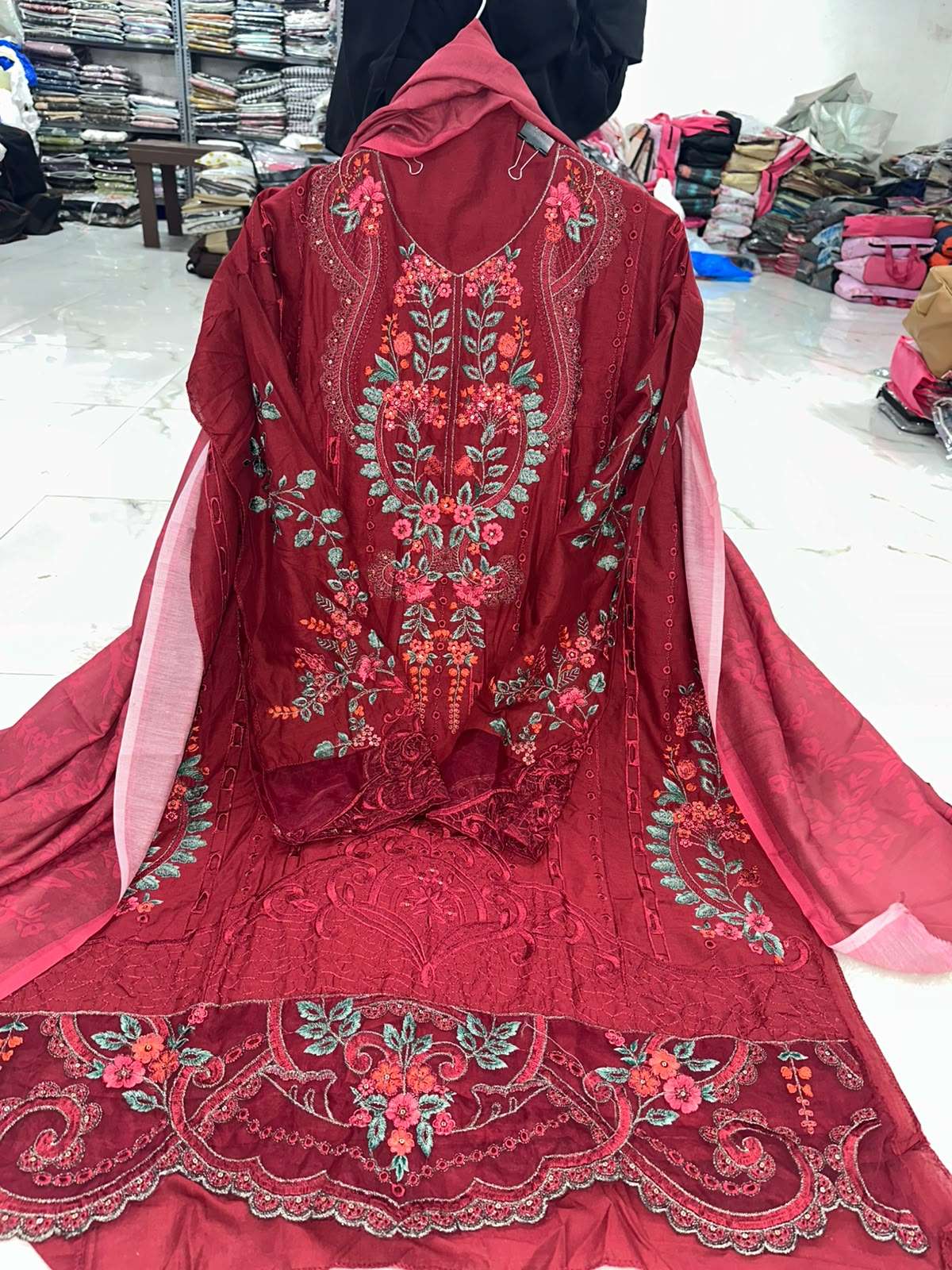 Falah Premium Pure Cotton Collection Code - NOP43 By Falah Designer Suits - 02