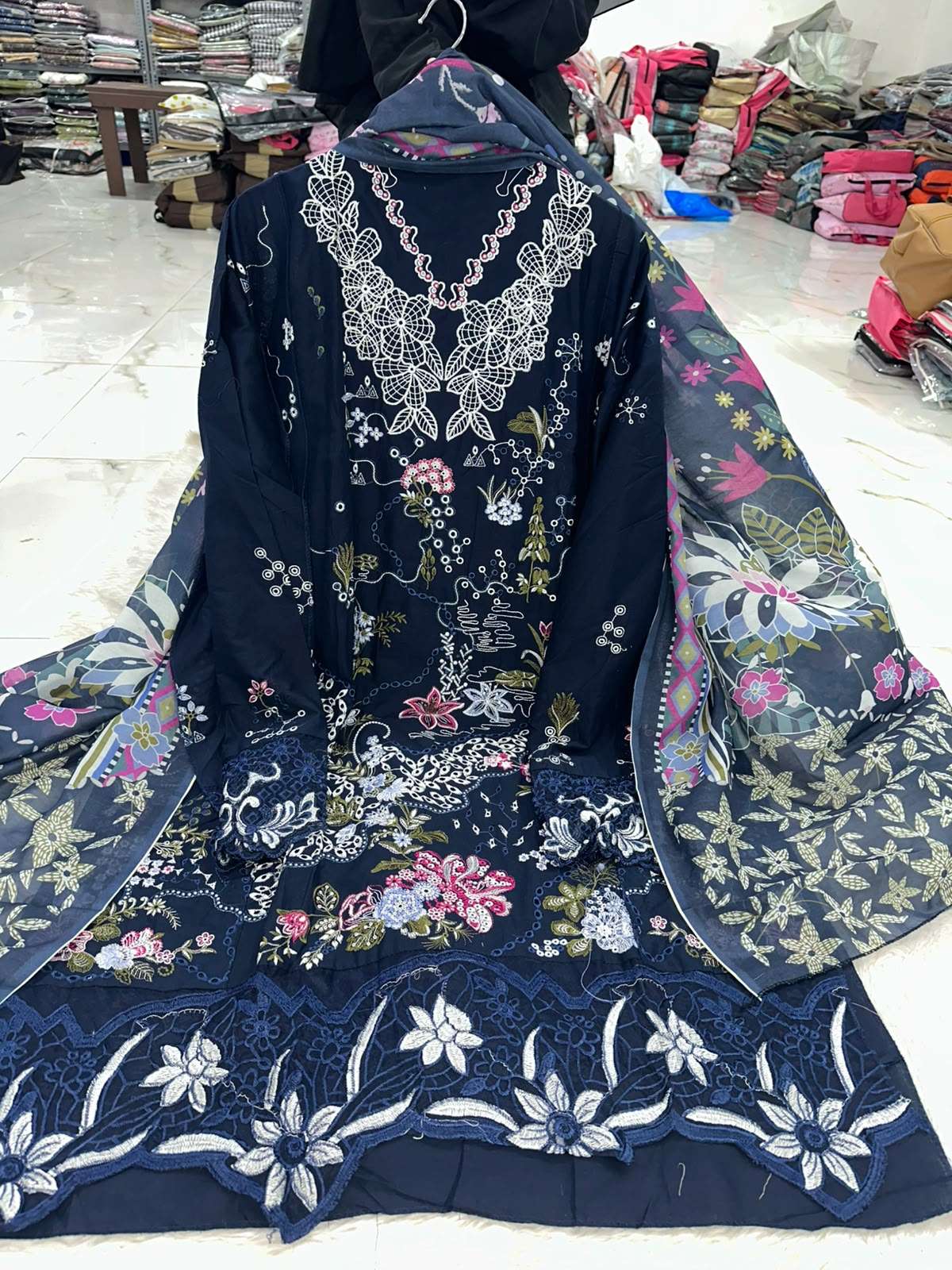 Falah Premium Pure Cotton Collection Code - NOP43 By Falah Designer Suits - 08
