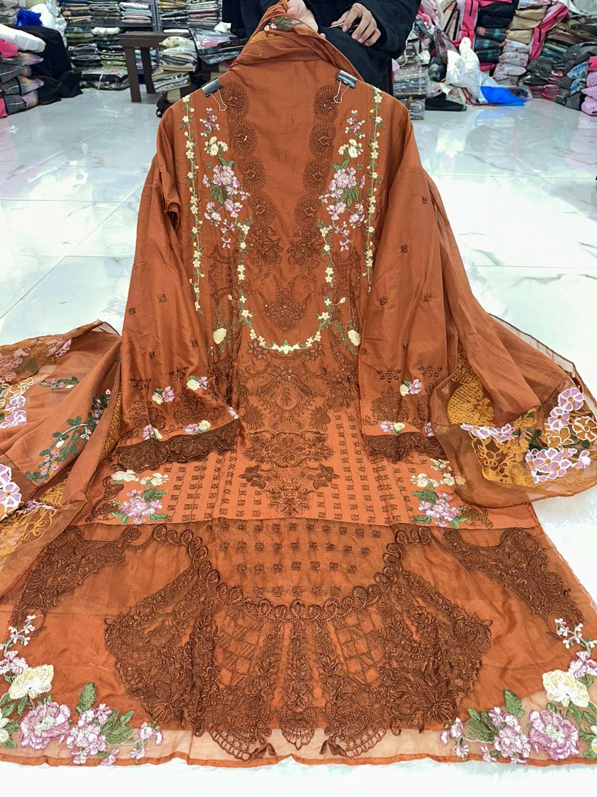 Falah Premium Pure Cotton Collection Code - NOP44 By Falah Designer Suits - 03