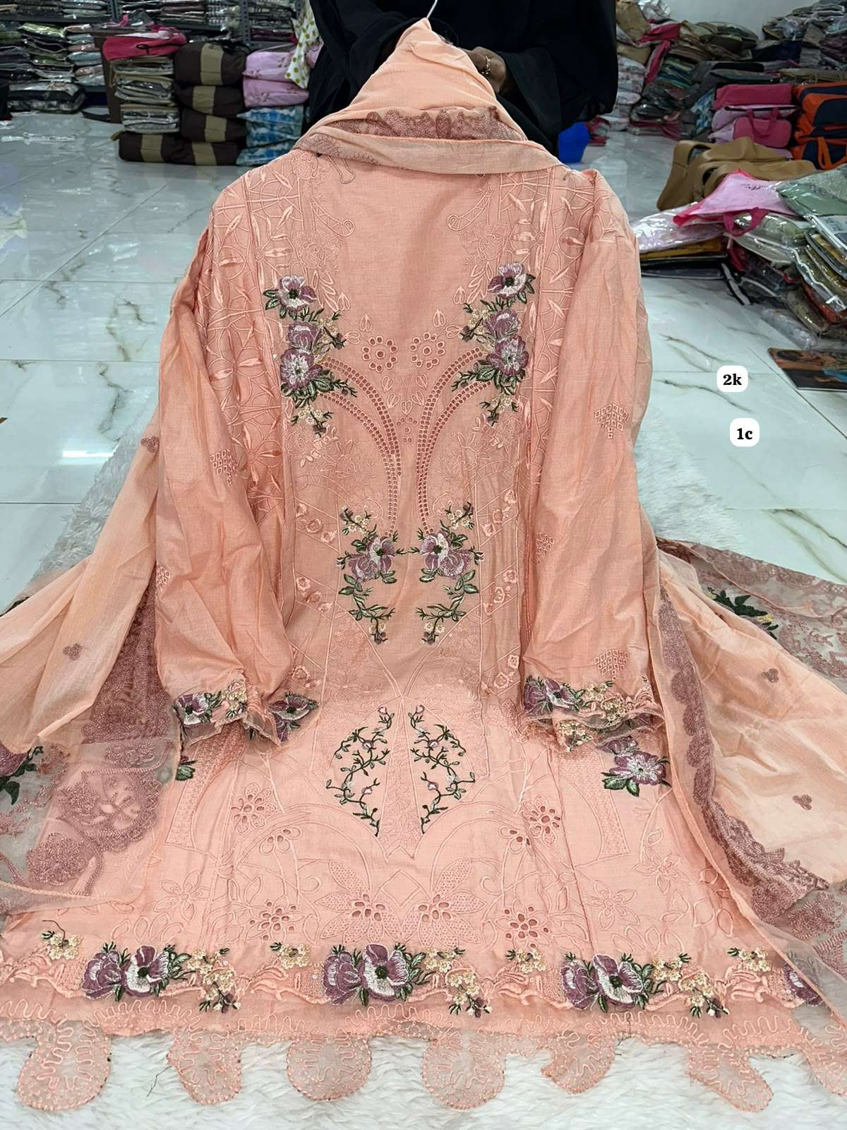 Falah Premium Pure Cotton Collection Code - NOP50 By Falah Designer Suits - 01