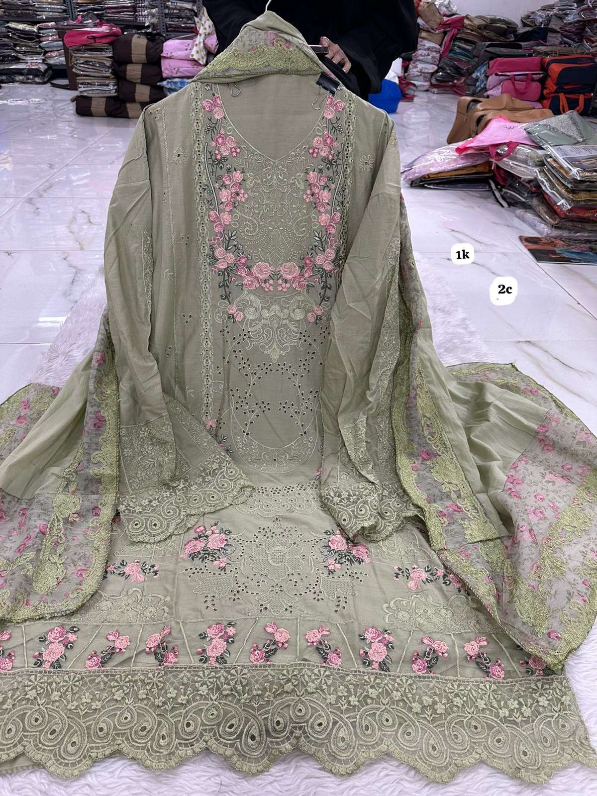 Falah Premium Pure Cotton Collection Code - NOP50 By Falah Designer Suits - 13
