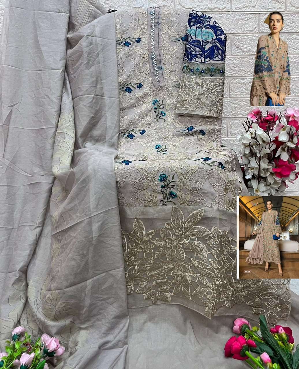 MARIYA B LUXURY LAWN COLLECTION VOL - 07 OPEN PIC BY SHREE FABS - 04