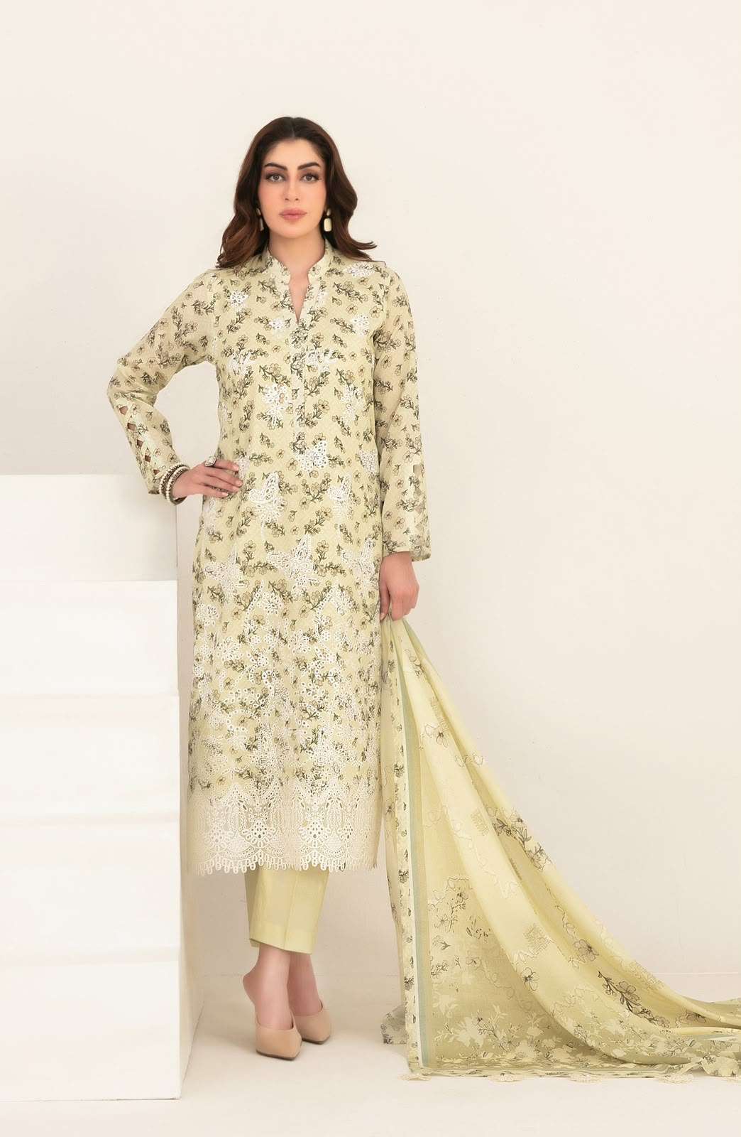 MEEM LAWN EMBROIDERED COLLECTION BY TAWAKKAL - 01