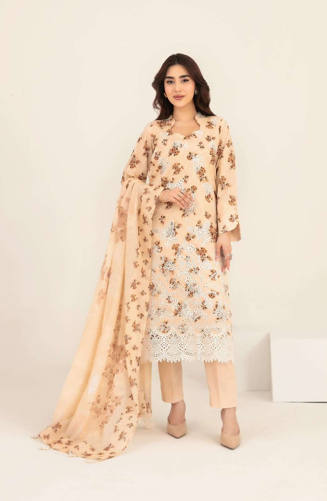 MEEM LAWN EMBROIDERED COLLECTION BY TAWAKKAL - 02