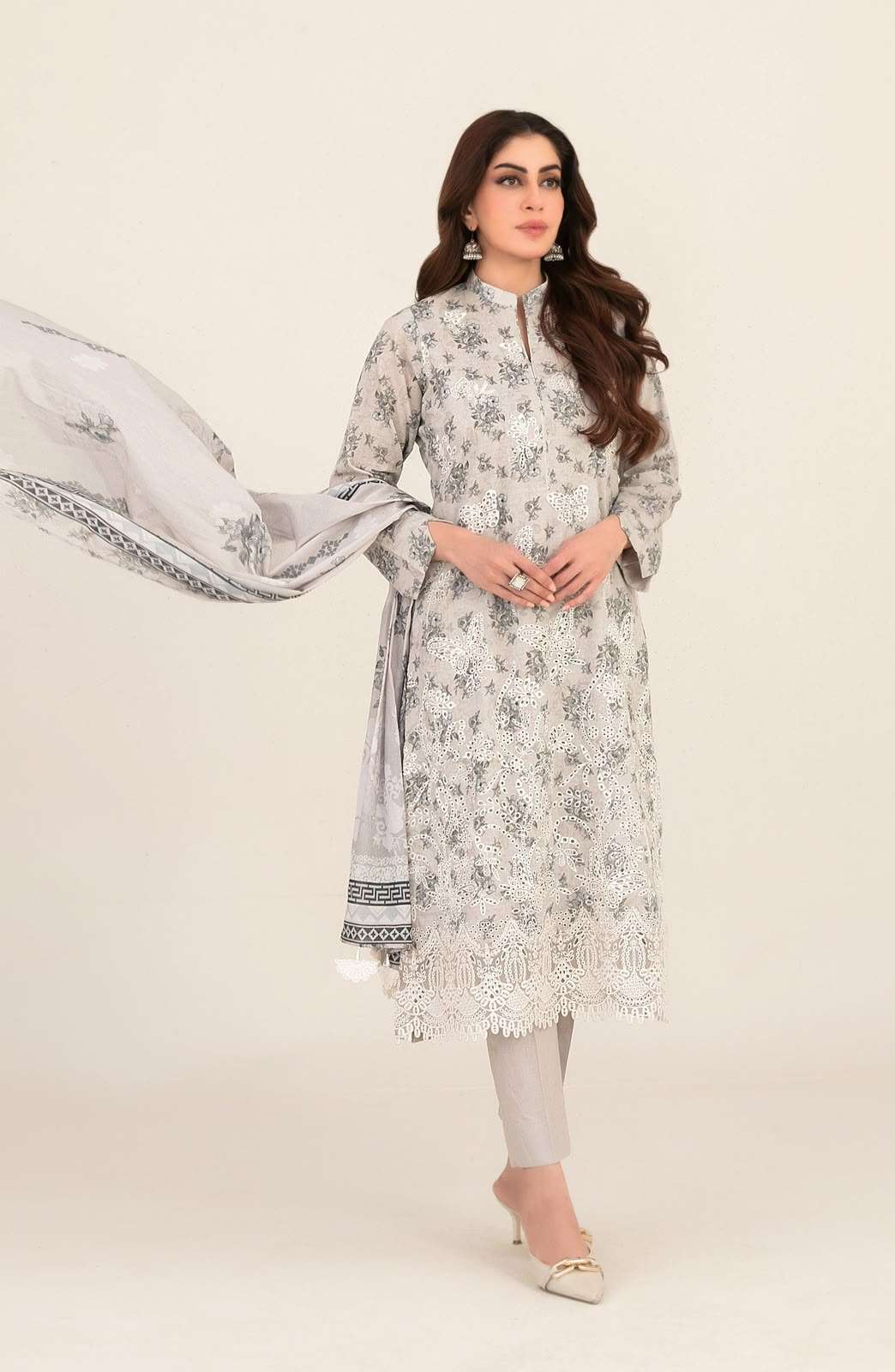 MEEM LAWN EMBROIDERED COLLECTION BY TAWAKKAL - 09