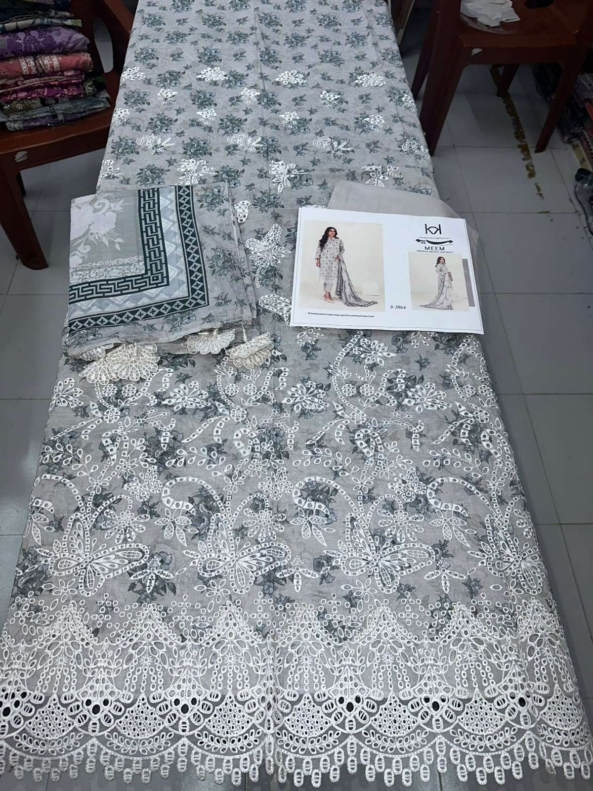 MEEM LAWN EMBROIDERED COLLECTION BY TAWAKKAL - 11