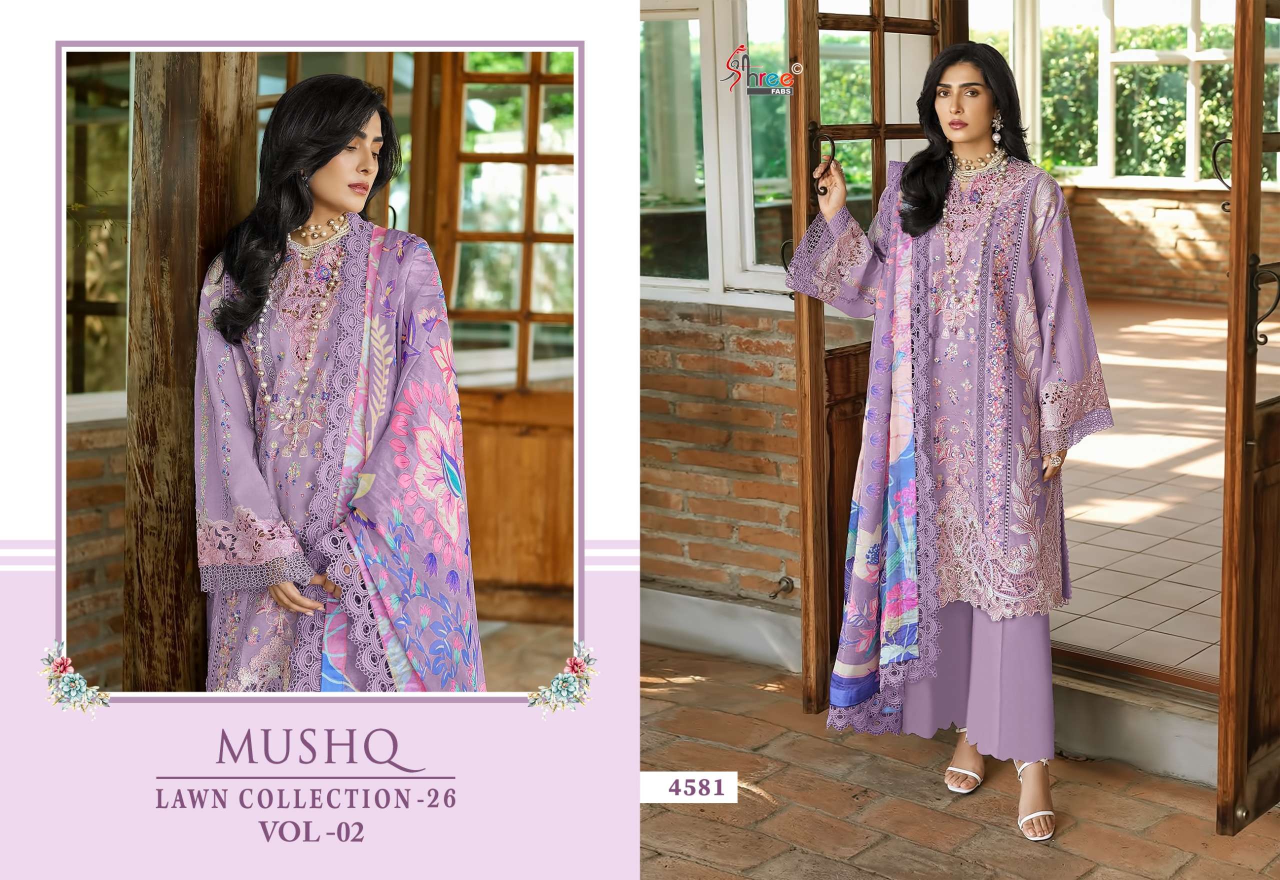 MUSHQ LAWN COLLECTION VOL - 02 BY SHREE FABS - 01
